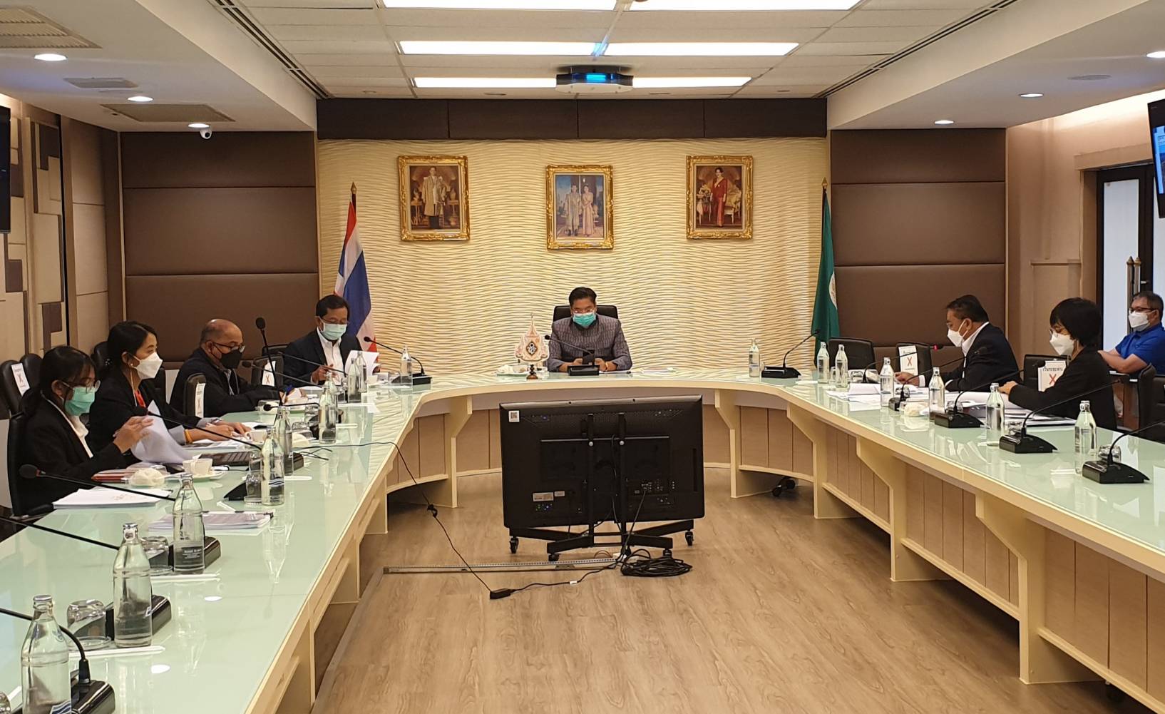 ประชุมคณะกรรมการบูรณาการป้องกันและแก้ไขปัญหาผลกระทบต่อภาคการเกษตรจากการเปลี่ยนแปลงระบบนิเวศของแม่น้ำโขง ครั้งที่ 3/2564..คลิก