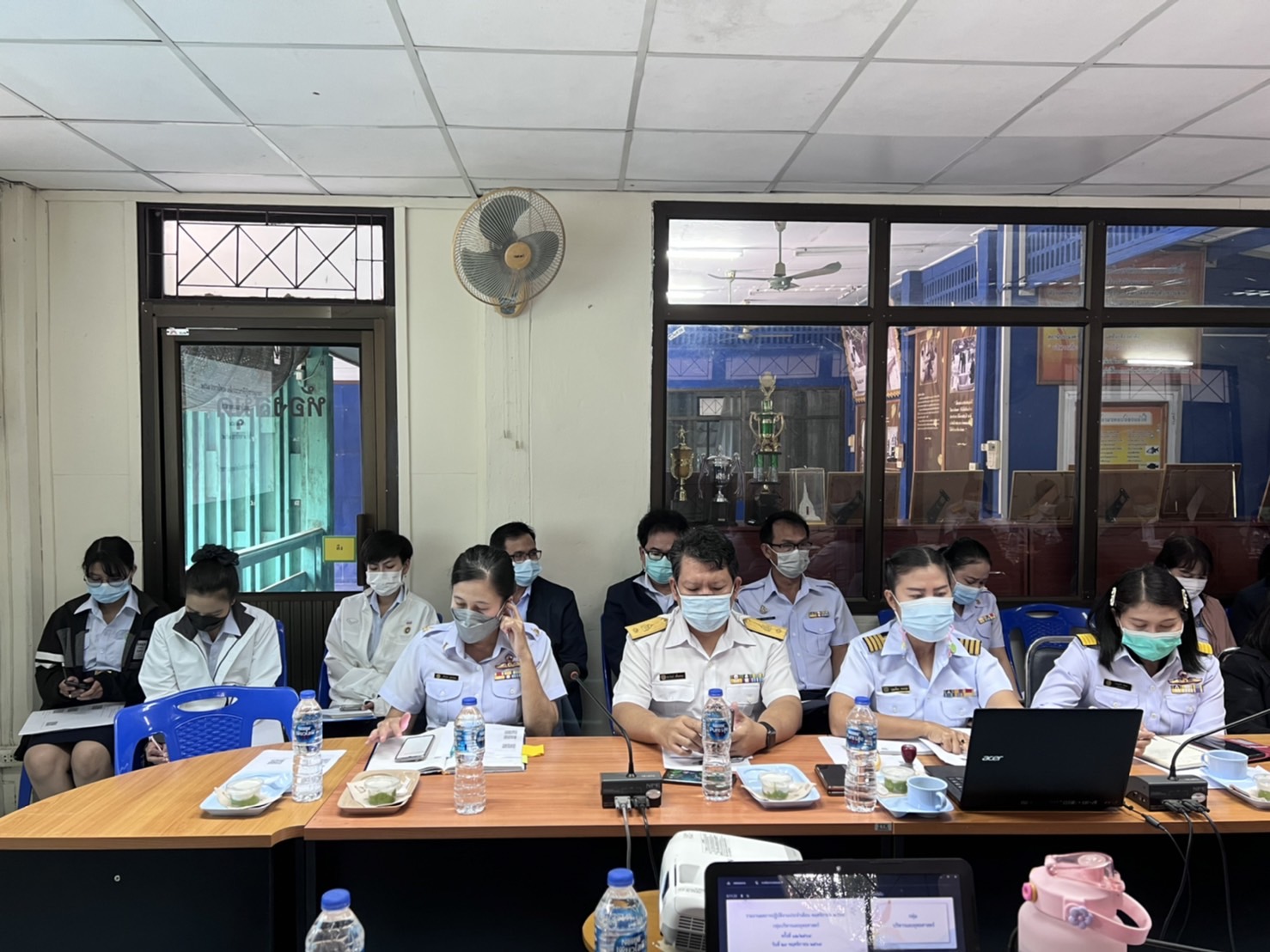 การประชุมข้าราชการ ลูกจ้างประจำ และพนักงานราชการ สำนักงานประมงจังหวัดอุบลราชธานี ครั้ง 12/2564..คลิก