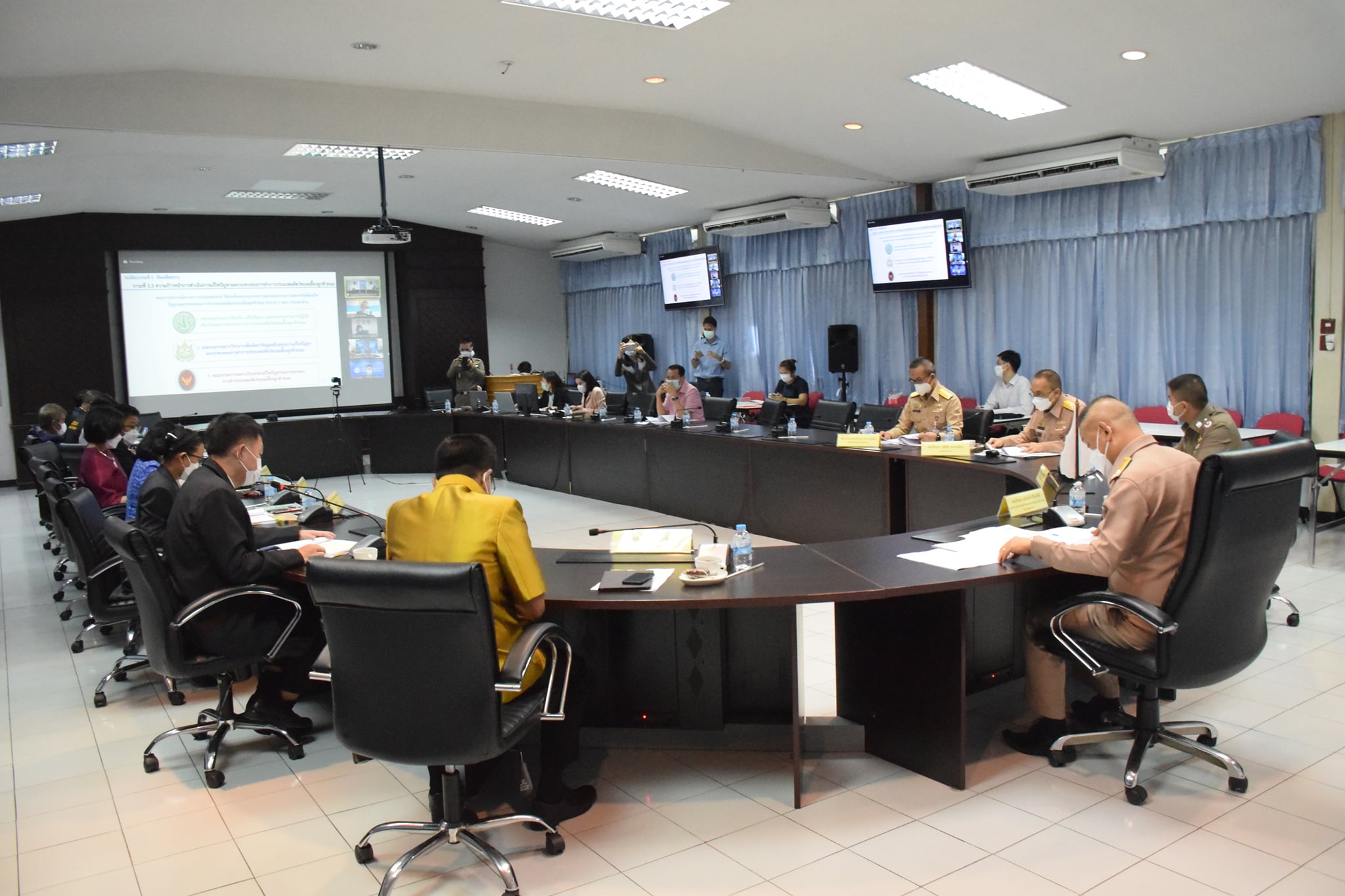 การประชุมคณะอนุกรรมการแก้ไขปัญหาการทำประมงผิดกฎหมาย ครั้งที่ 1/2564..คลิก