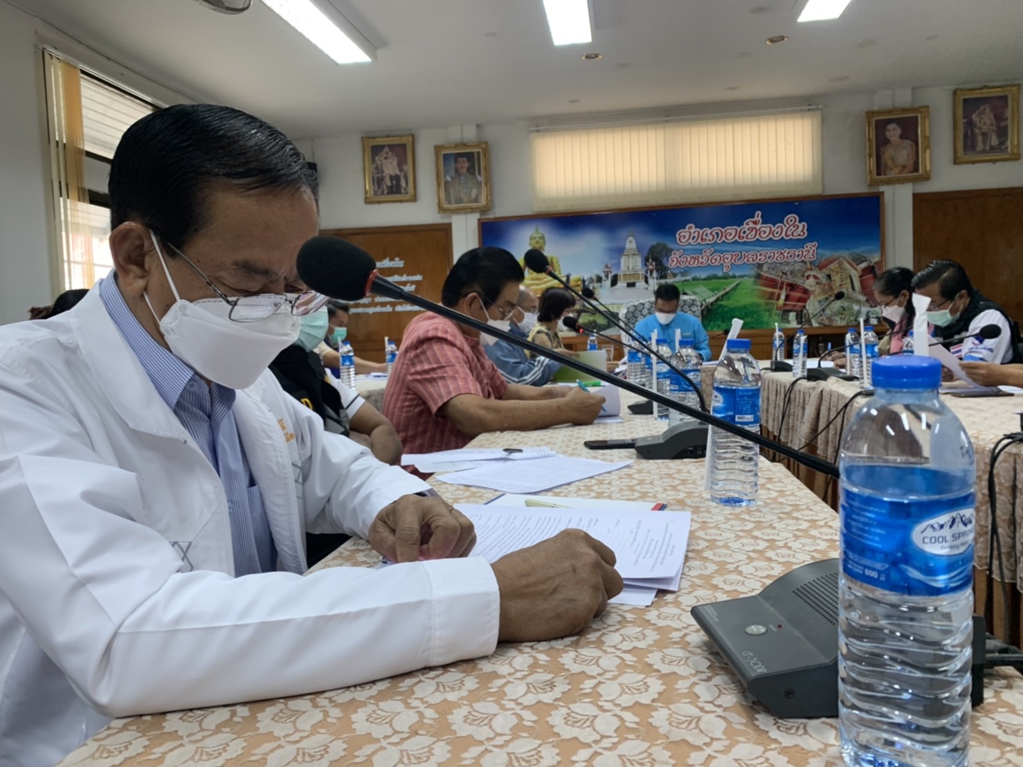 ประมงเขื่องใน ร่วมประชุมหัวหน้าส่วนราชการ ผู้บริหารองค์กรปกครองส่วนท้องถิ่น ผู้บริหารสถานศึกษา และกำนัน ในพื้นที่อำเภอเขื่องใน ครั้งที่ 11/2564..คลิก