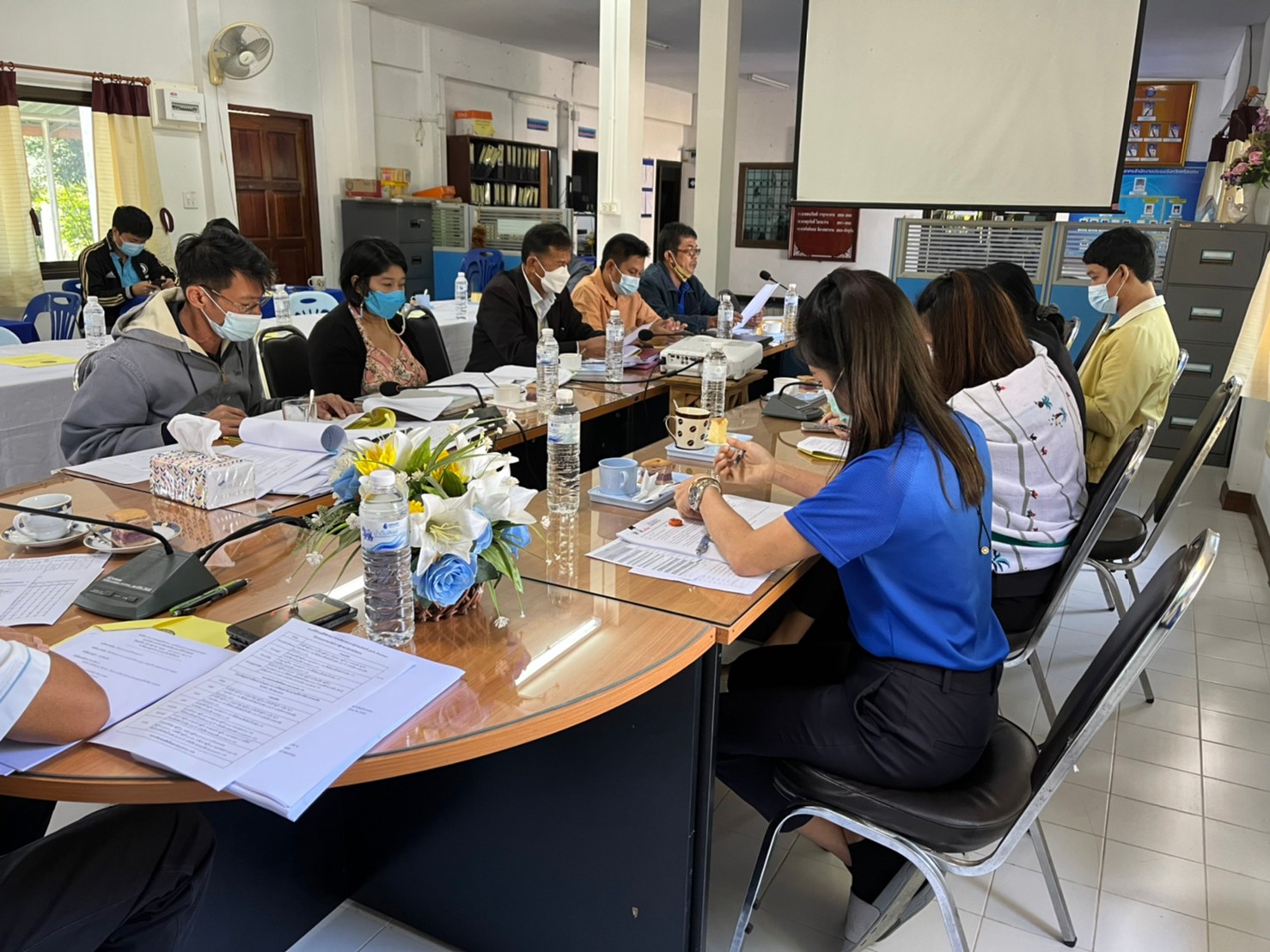 สำนักงานประมงจังหวัดศรีสะเกษประชุมครั้งที่ 7/2564..คลิก