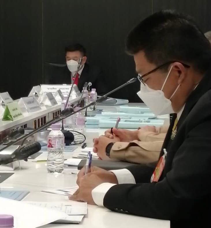 นายบัญชา สุขแก้ว รองอธิบดีกรมประมง เข้าร่วมการประชุมกับคณะกรรมาธิการการกฎหมาย การยุติธรรมและสิทธิมนุษย์ชน สภาผู้แทนราษฎร..คลิก