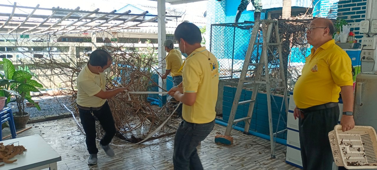 ร่วมกิจกรรมจิตอาสา “รู้รักสามัคคี  รักษ์สิ่งแวดล้อม พัฒนาคุณภาพชีวิต” เนื่องในวันคล้ายวันพระบรมราชสมภพของพระบาทสมเด็จพระบรมชนกาธิเบศร  มหาภูมิพลอดุลยเดชมหาราช บรมนาถบพิตร วันชาติ และวันพ่อแห่งชาติ 5 ธันวาคม