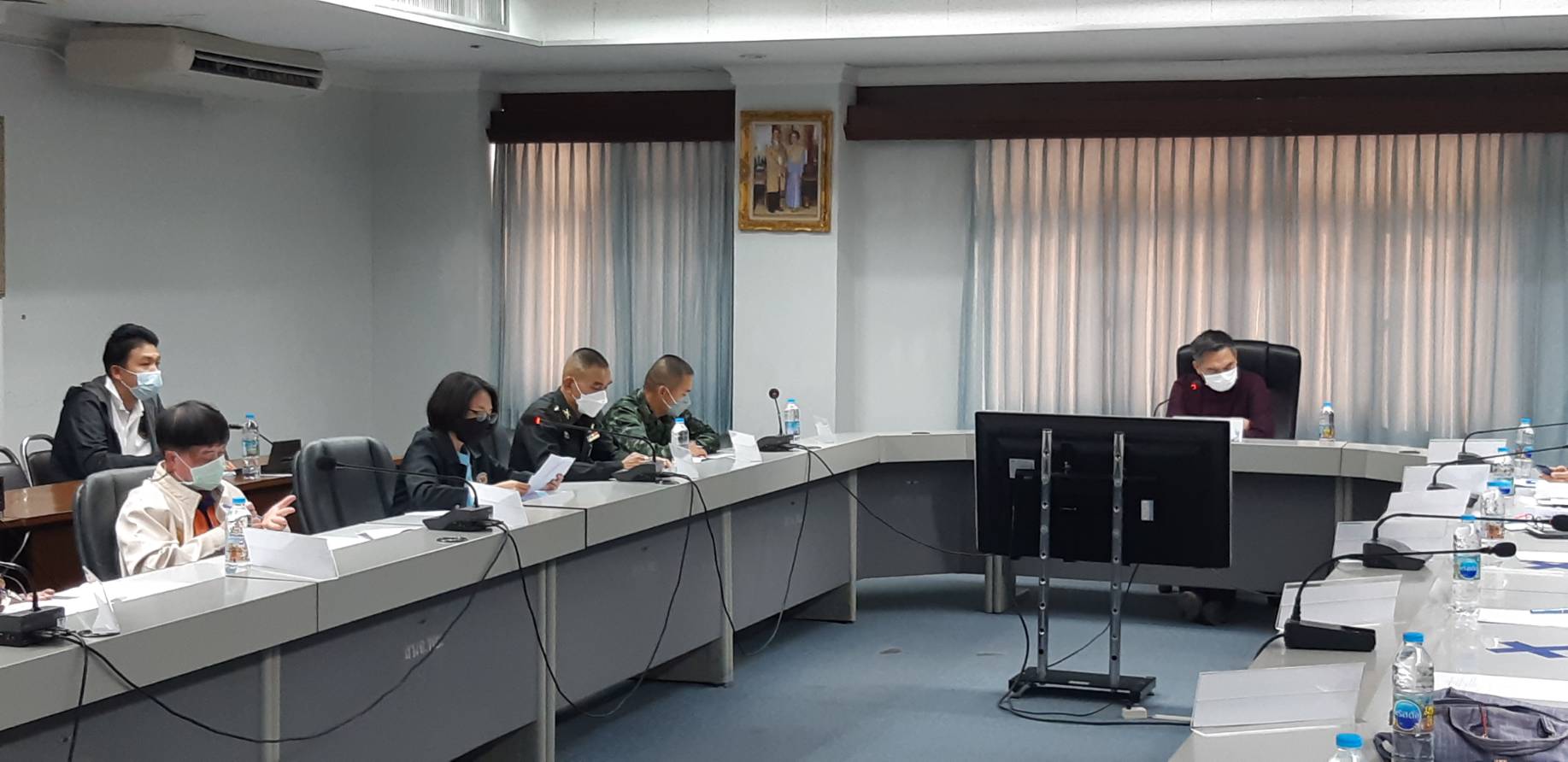 เข้าร่วมประชุมคณะทำงานเฉพาะกิจแก้ไขปัญหาผักตบชวาในพื้นที่กว๊านพะเยา