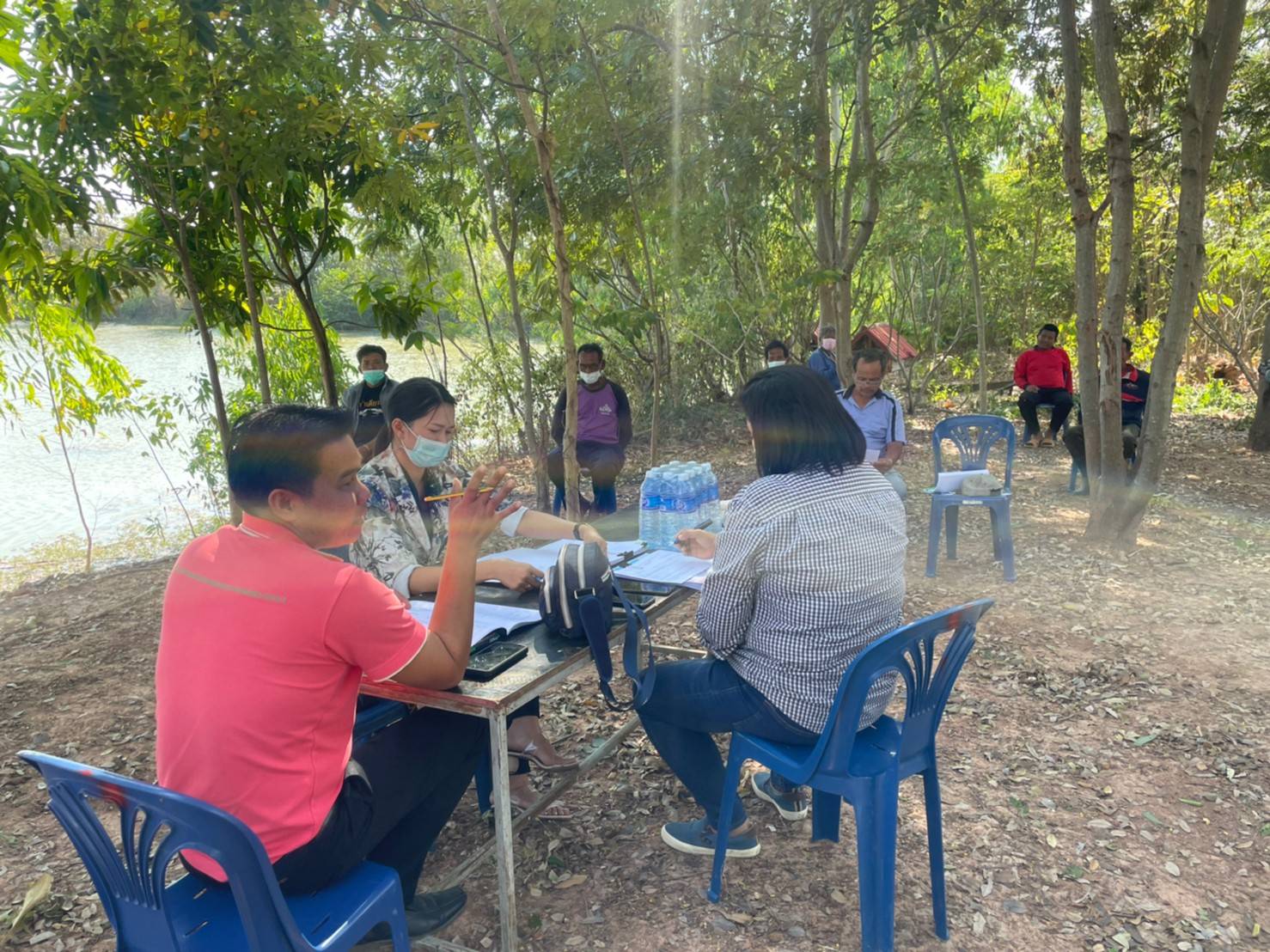 ประชุมจัดทำแผนการใช้จ่ายเงินอุดหนุนในการดำเนินกิจกรรมการเพิ่มผลผลิตสัตว์น้ำและการขับเคลื่อนการบริหารงานของธนาคารฯ..คลิก