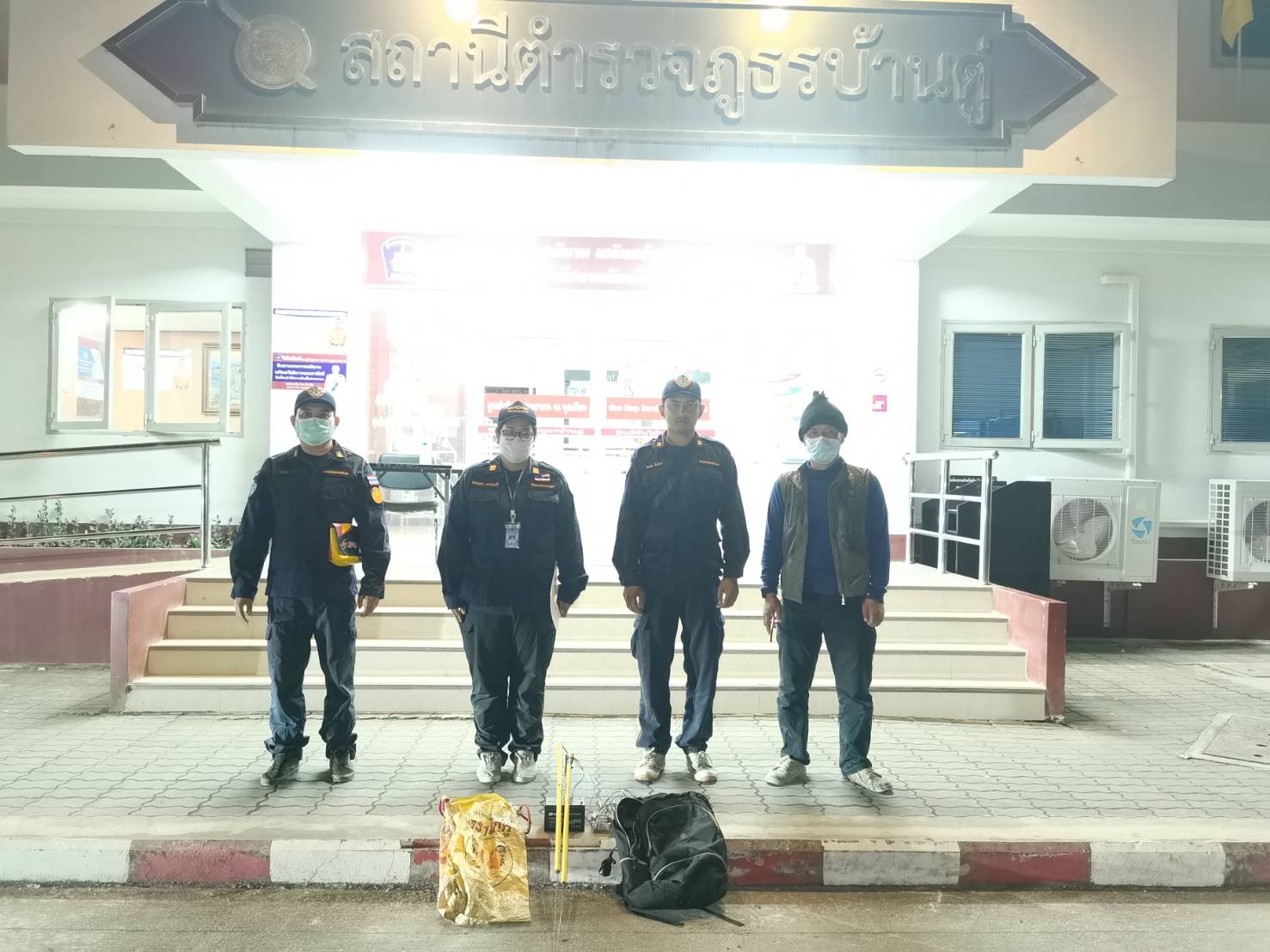 ปฏิบัติงานควบคุมการทำประมงในพื้นที่จังหวัดเชียงราย