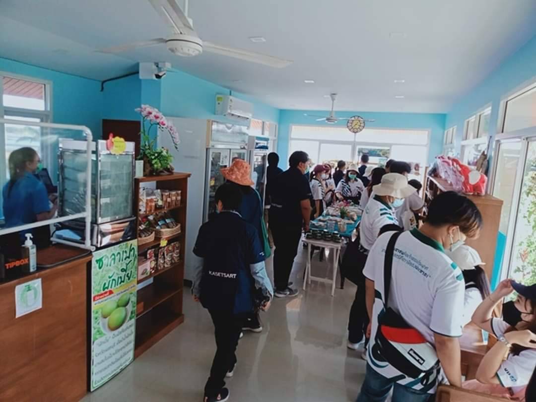 การศึกษาดูงานและเยี่ยมชมฟาร์มทะเลตัวอย่างในสมเด็จพระนางเจ้าสิริกิติ์ พระบรมราชินีนาถ จังหวัดเพชรบุรี