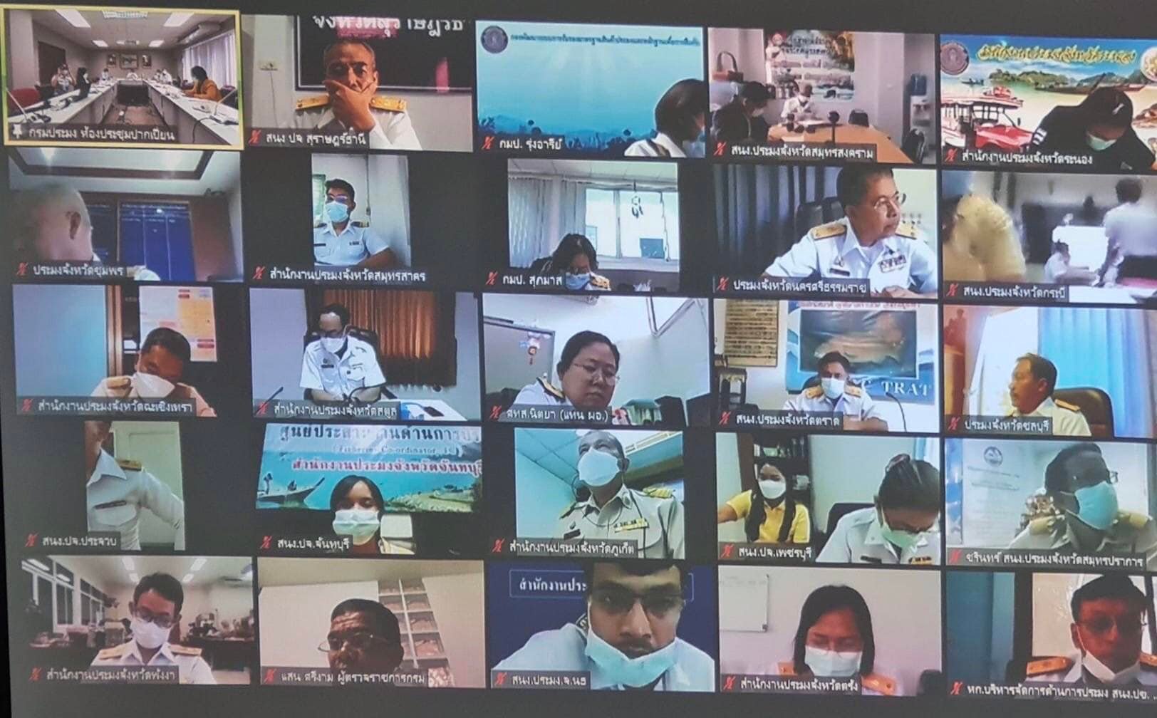 นายเฉลิมชัย สุวรรณรักษ์ รองอธิบดีกรมประมง เป็นประธานการประชุมติดตามความก้าวหน้าการจัดงาน Fisherman Market ครั้งที่ 2/2564..คลิก