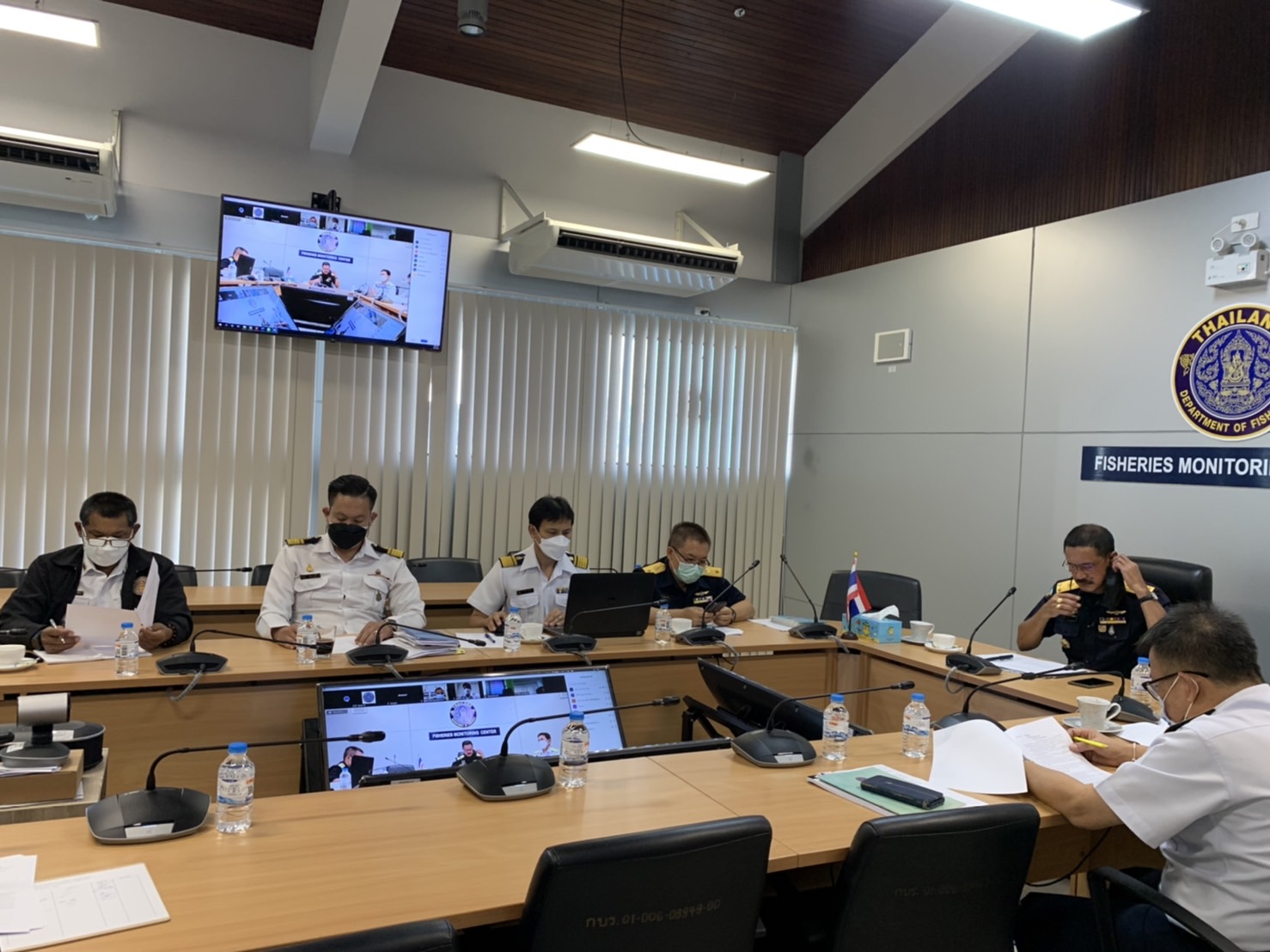 เจ้าหน้าที่กลุ่มสื่อสารและโทรคมนาคม ร่วมประชุมคณะทำงานพิจารณา กลั่นกรอง และติดตามการปฏิบัติงานและแก้ไขปัญหาในการดำเนินการเกี่ยวข้องกับการแก้ไขปัญหาการทำการประมงผิดกฎหมาย..คลิก