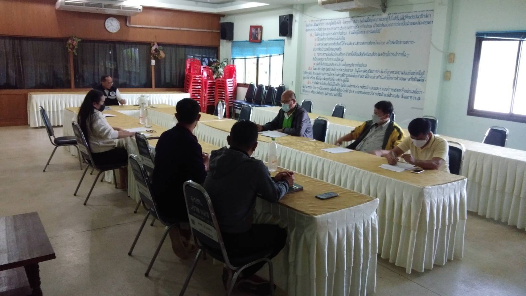 ร่วมประชุมพิจารณาช่วนเหลือราษฎรผู้ประสบภัย (อัคคีภัย)..คลิก