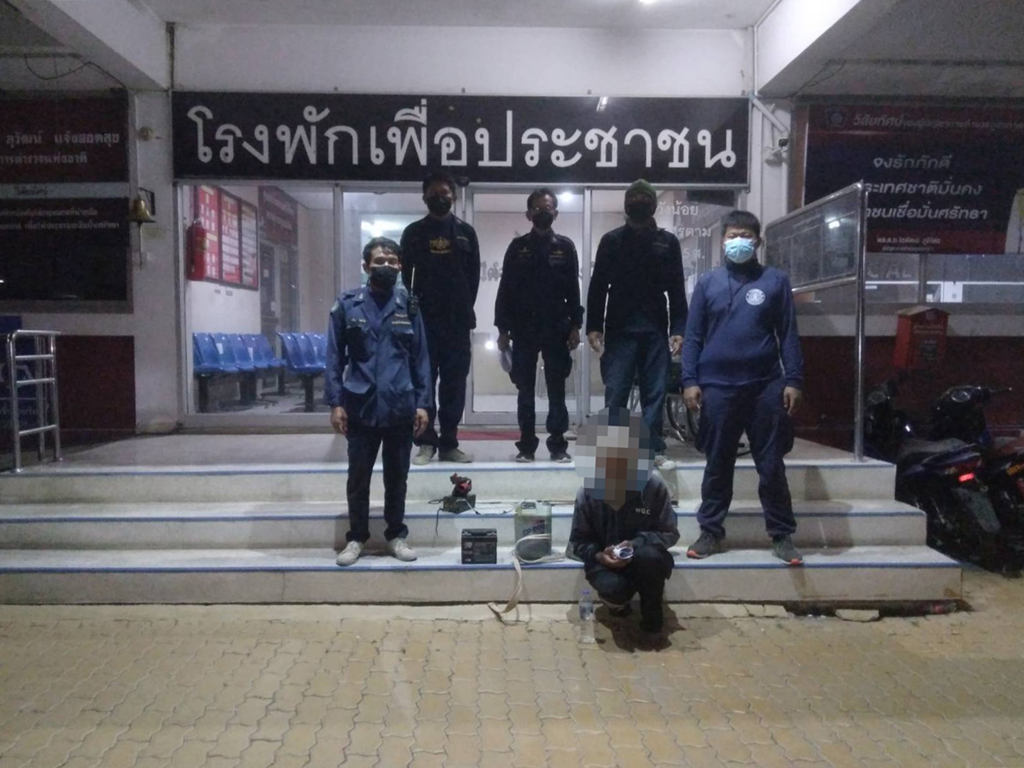 ปฏิบัติงานควบคุมการทำประมงในพื้นที่จังหวัดพระนครศรีอยุธยา