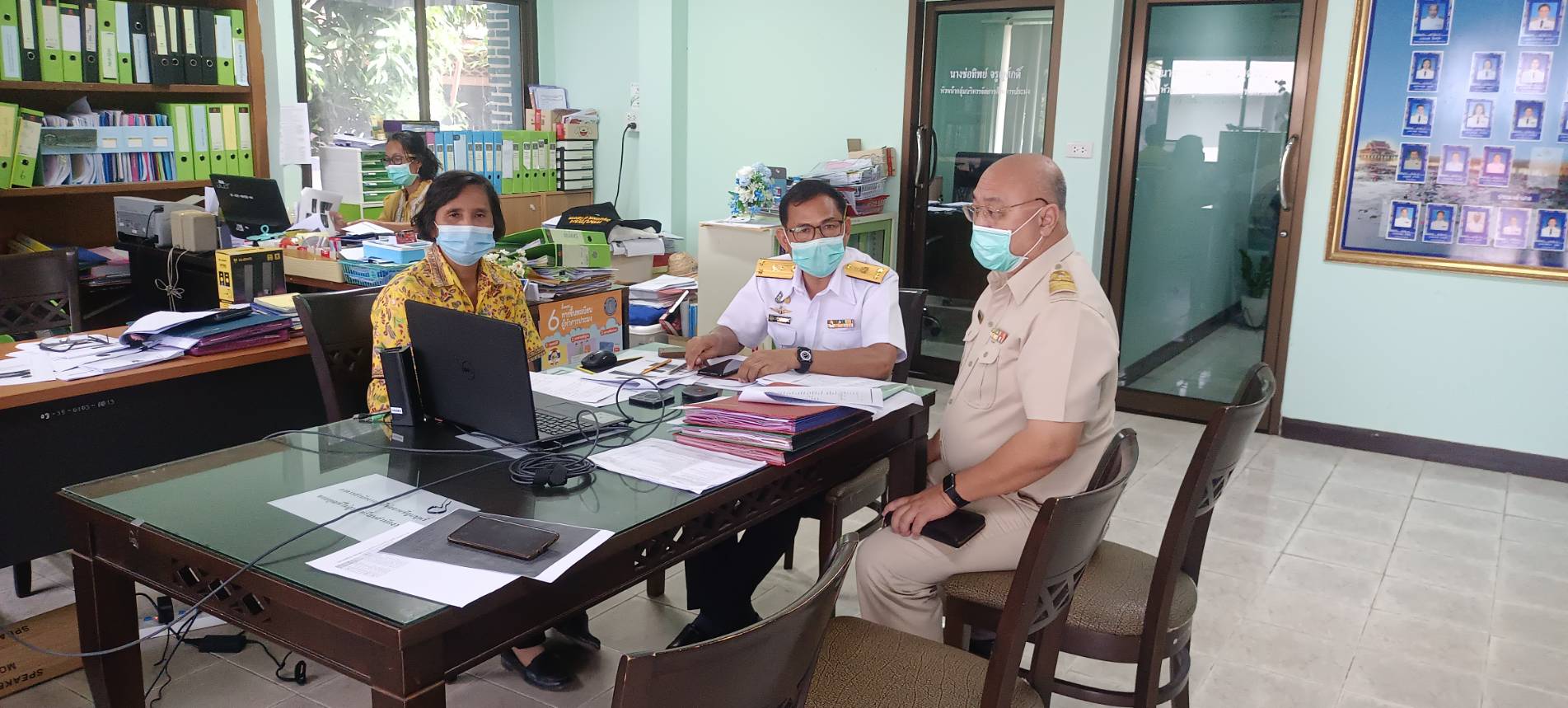 ประชุมคณะอนุกรรมการด้านการส่่งเสริมอาชีพและรายได้ในพื้นที่ทะเลน้อย ครั้งที่ 1/2565 ผ่านระบบ zoom cloud Meeting..คลิก