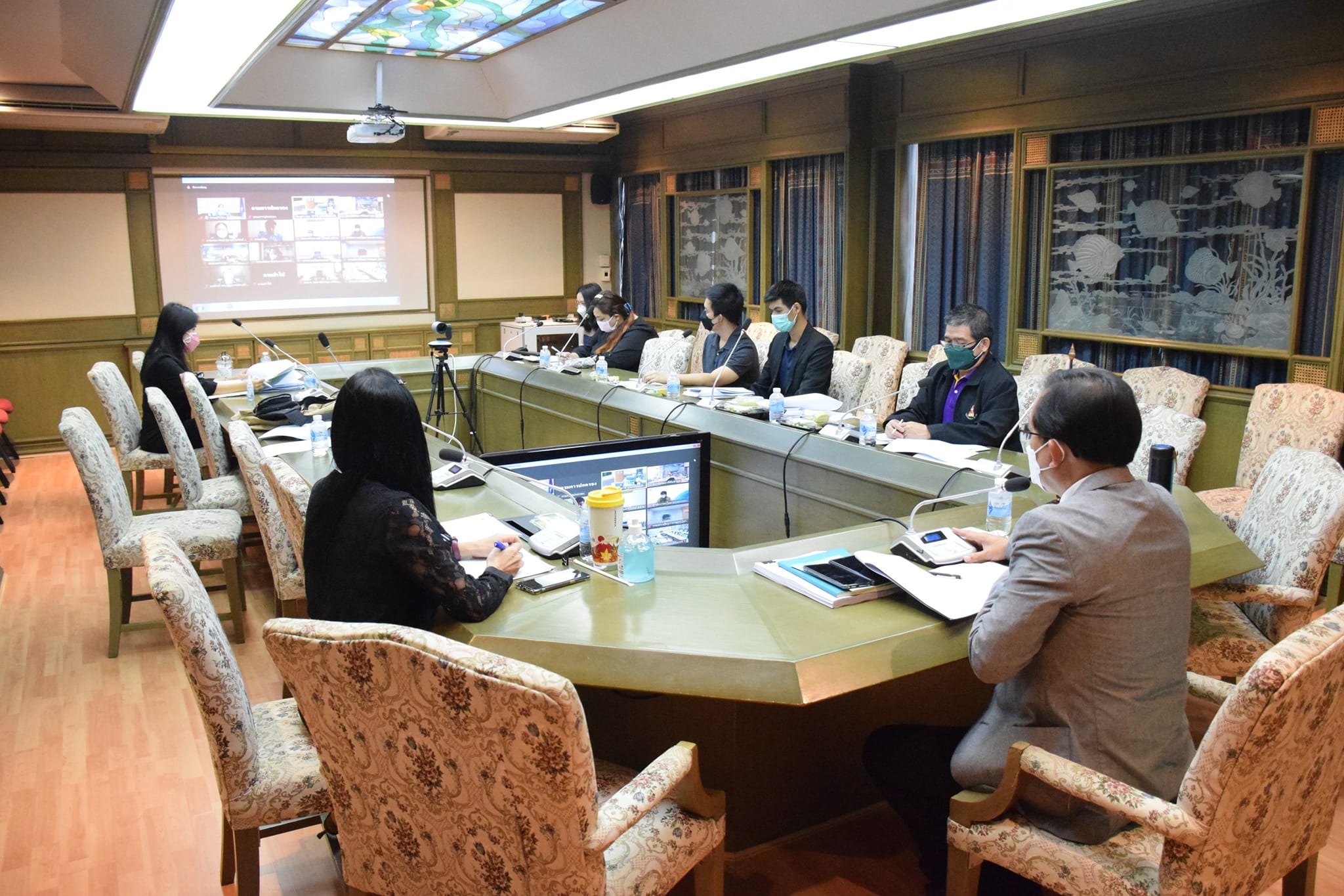 นายเฉลิมชัย สุวรรณรักษ์ รองอธิบดีกรมประมง เข้าร่วมการประชุมคณะกรรมการพัฒนาที่ดิน ครั้งที่ 1/2565..คลิก