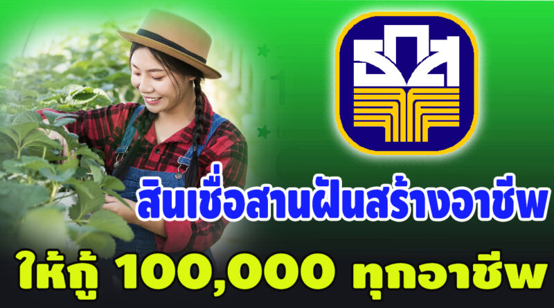 ประชาสัมพันธ์ โครงการสานฝันและยกระดับรายได้เกษตรกร