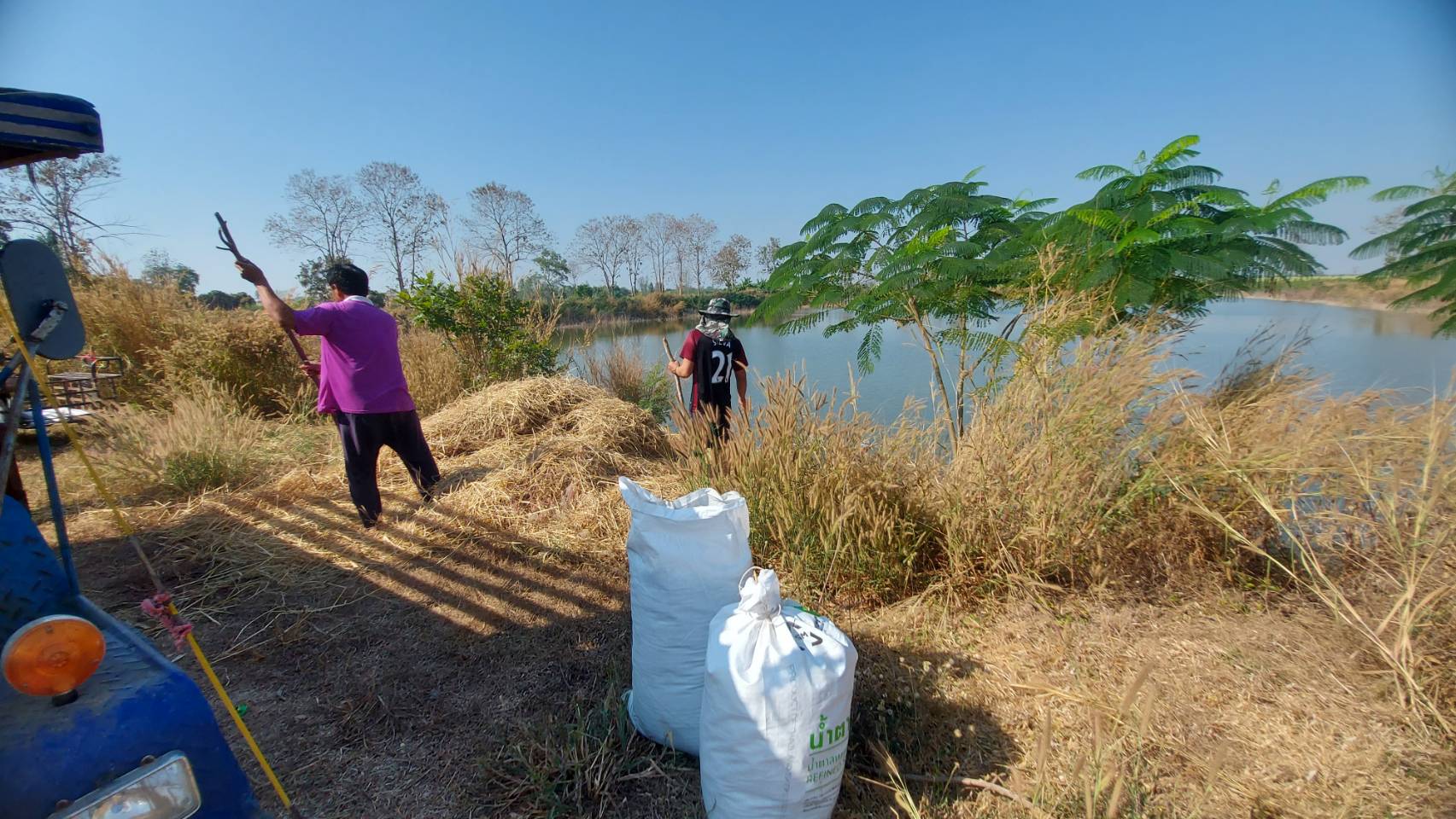 วันที่ 16 มกราคม 2565  ร่วมกับคณะกรรมการบริหารจัดหารจัดการแหล่งน้ำฝายอีกุ้น ดำเนินการสร้างคอกอาหารธรรมชาติ ด้วยฟางข้าวแห้งและปุ๋ยขี้วัว จำนวน 4 คอก..คลิก