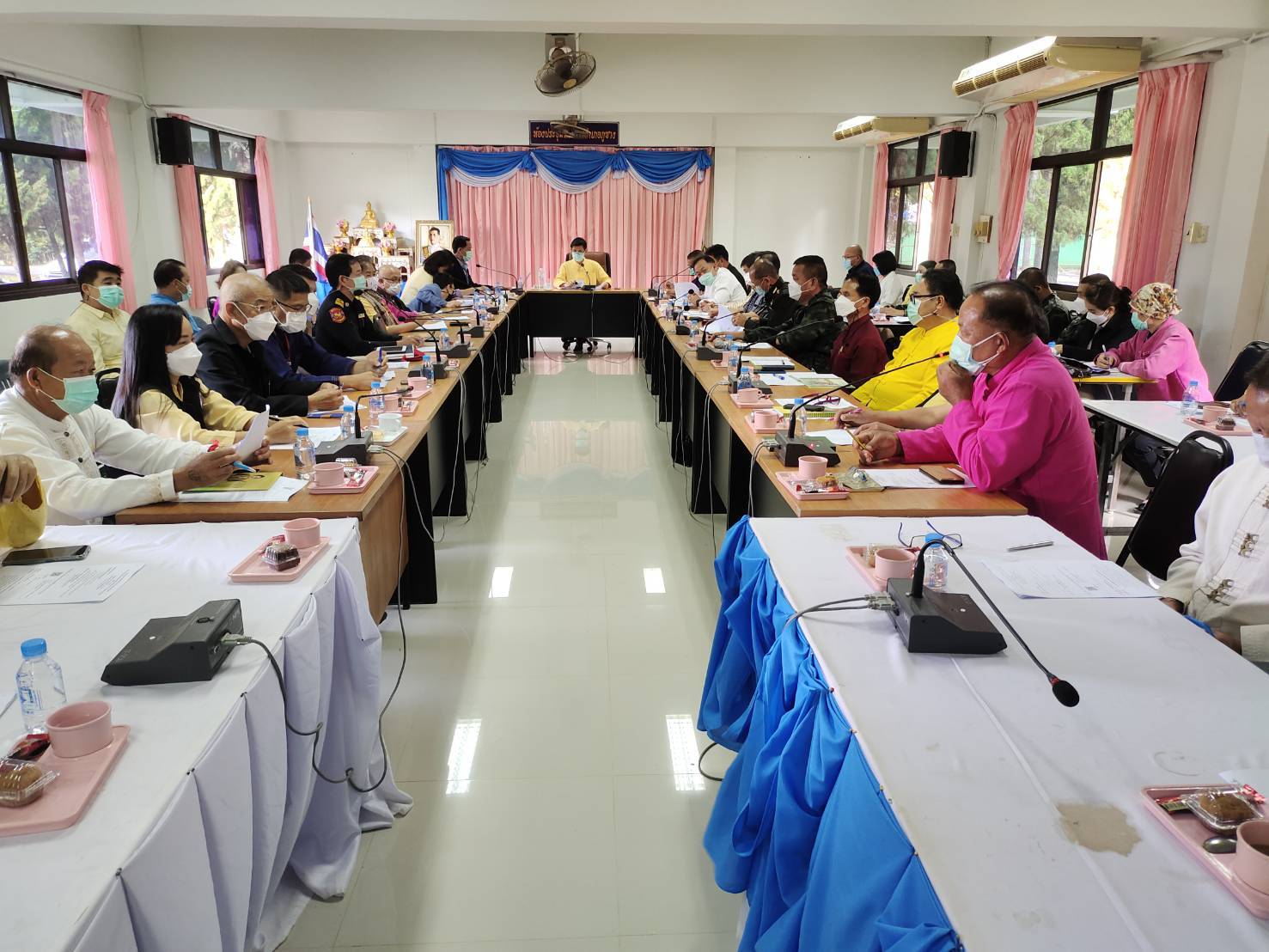 ร่วมประชุมหัวหน้าส่วนราชการ หน่วยงานรัฐวิสาหกิจ ผู้บริหารสถานศึกษา ผู้บริหารองีกรปกครองส่วนท้องถิ่น..คลิก