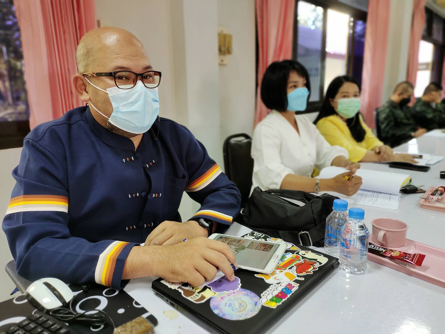 ร่วมประชุมหัวหน้าส่วนราชการ หน่วยงานรัฐวิสาหกิจ ผู้บริหารสถานศึกษา ผู้บริหารองีกรปกครองส่วนท้องถิ่น