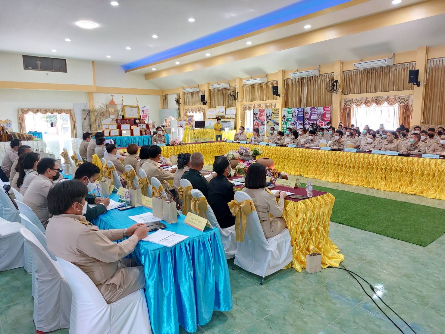 ร่วมให้การต้อนรับและรับมอบนโยบายของผู้ว่าราชการจังหวัดพะเยา