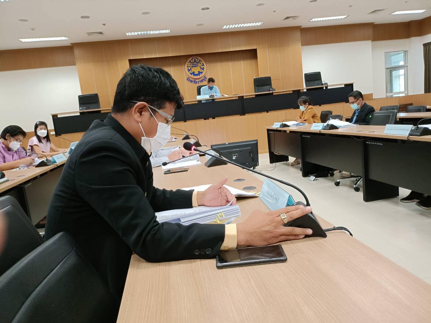 ร่วมประชุมคณะกรรมการบริหารงานกลุ่มจังหวัดแบบบูรณาการ (ก.บ.ก.) กลุ่มจังหวัดภาคกลางตอนล่าง 1 ครั้งที่ 1/2565..คลิก