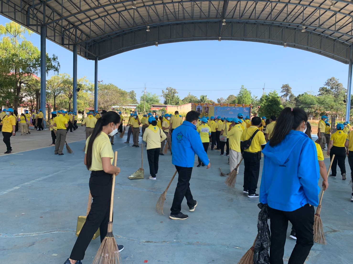 กิจกรรมจิตอาสาพัฒนาในโอกาสวันสำคัญของชาติไทย เนื่องในวันพ่อขุนรามคำแหงมหาราช 2565..คลิก