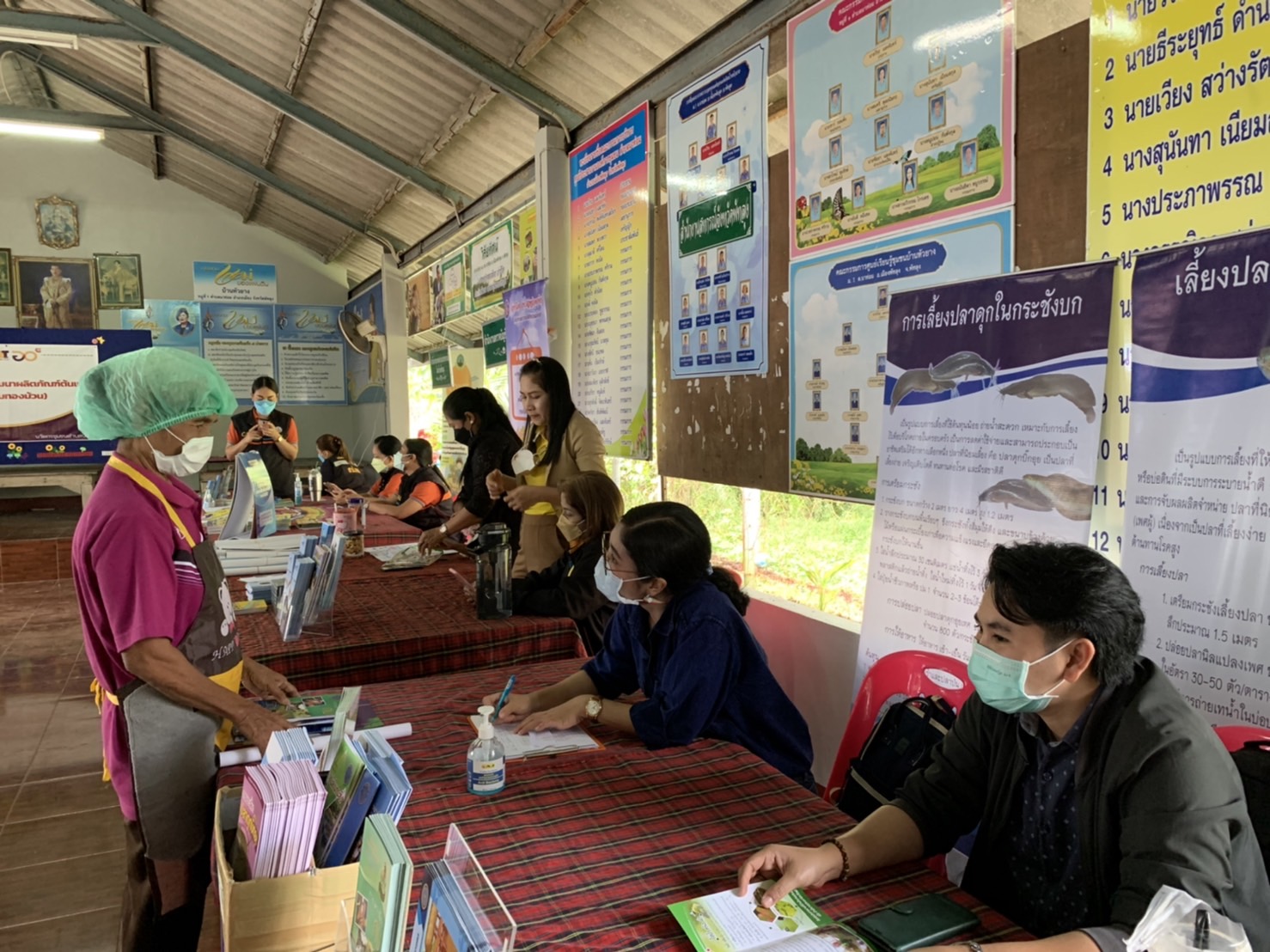 ประมงจังหวัดพัทลุง ร่วมงานวันถ่ายทอดเทคโนโลยี เพื่อเริ่มต้นฤดูกาลผลิตใหม่ (Field Day) ประจำปี 2565