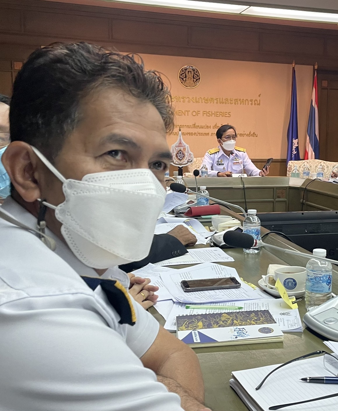 กองตรวจสอบเรือประมง สินค้าสัตว์น้ำ และปัจจัยการผลิต รับมอบภารกิจงานตามข้อสั่งการคณะกรรมการนโยบายการประมงแห่งชาติ