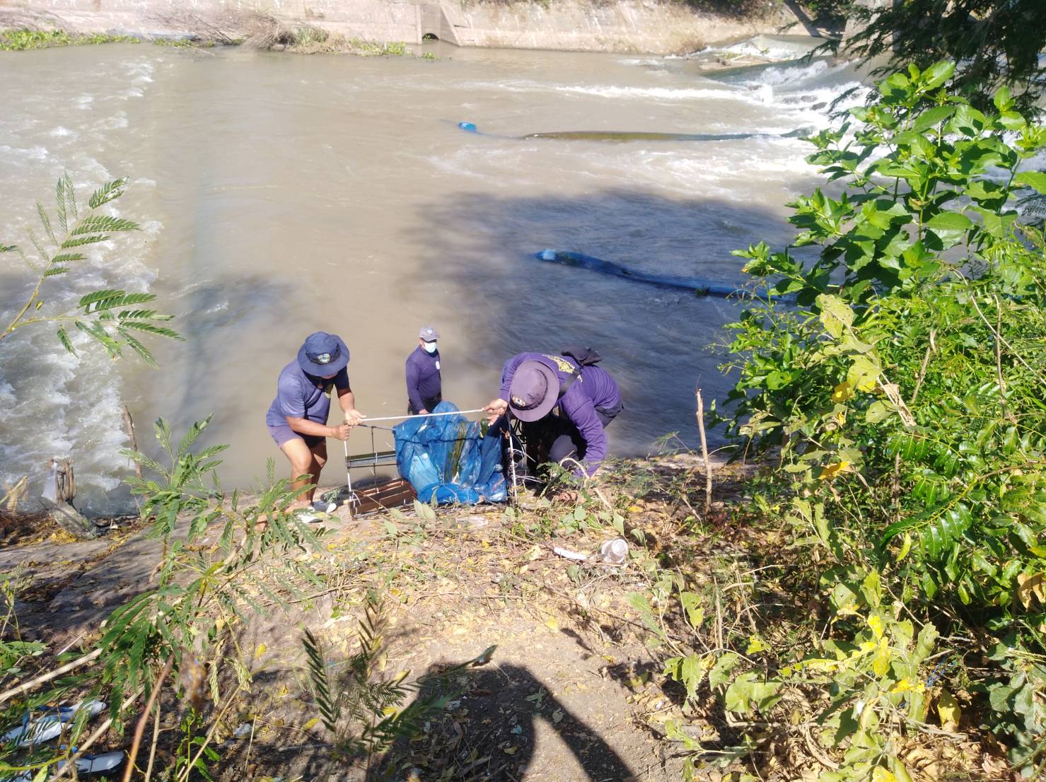 ปฏิบัติงานควบคุมการทำประมงในเขตพื้นที่จังหวัดสระบุรี ลพบุรี และจังหวัดเพชรบูรณ์