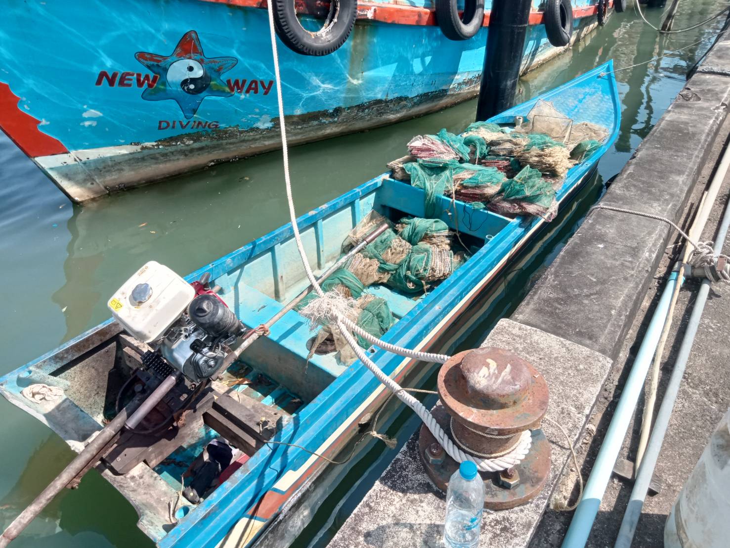 ปฏิบัติงานควบคุมการทำประมงในเขตพื้นที่จังหวัดชุมพร