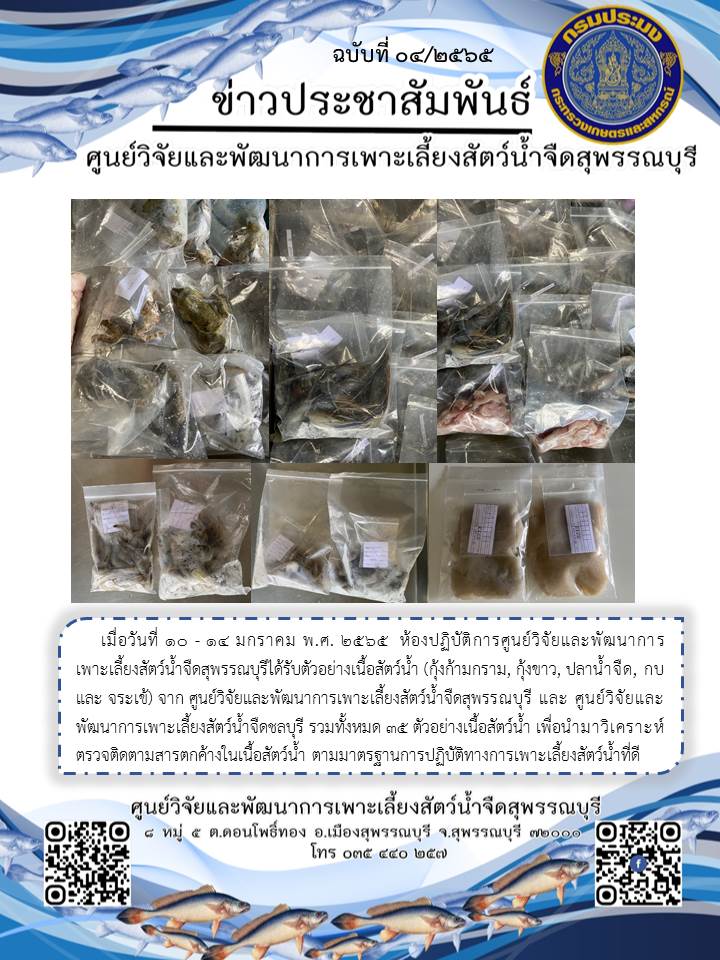 ข่าวประชาสัมพันธ์ฉบับที่ 04 ประจำเดือนมกราคม 2565..คลิก