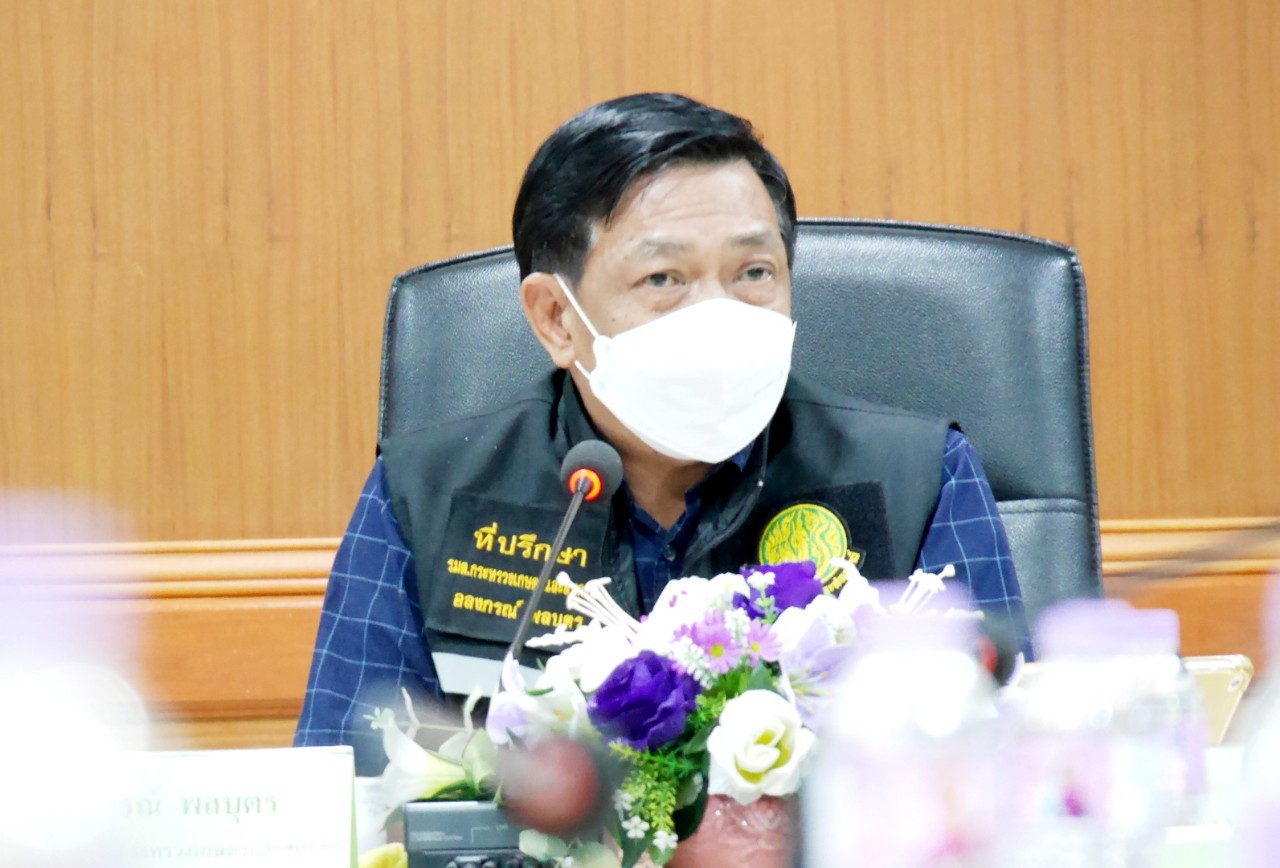ต้อนรับที่ปรึกษารัฐมนตรีว่าการกระทรวงเกษตรและสหกรณ์ (นาย อลงกรณ์ พลบุตร) และคณะ..คลิก