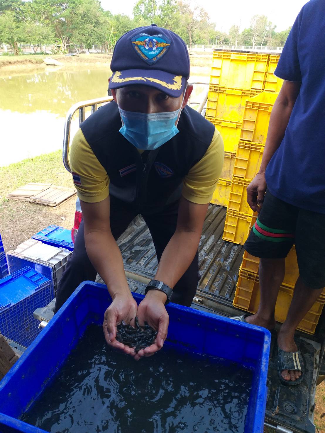 ตรวจสอบสินค้าประมง ส่งออกไปยัง สปป.ลาว..คลิก