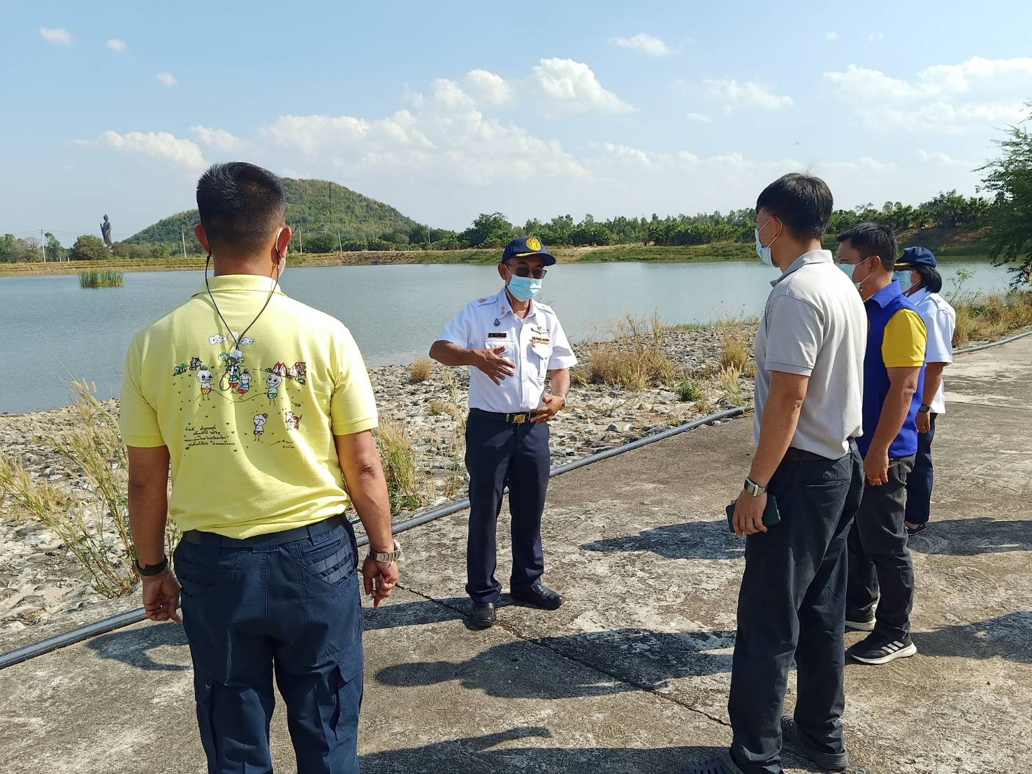 ร่วมลงพื้นที่เตรียมสถานที่ปล่อยพันธุ์สัตว์น้ำ เนื่องในโอกาสวันคล้ายวันเกิดเจ้าคุณพระสินีนาฏ พิลาสกัลยาณี..คลิก