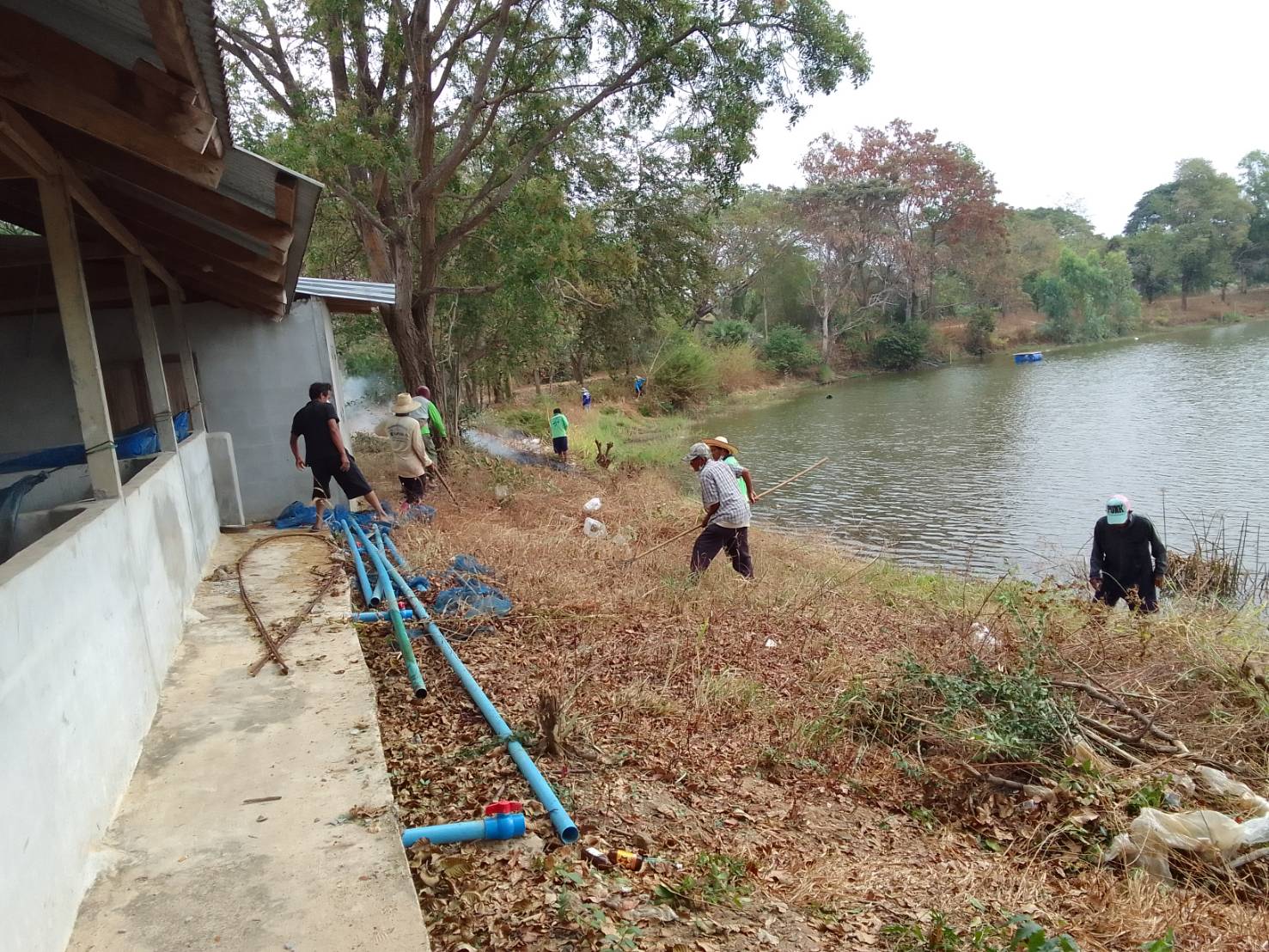 คณะกรรมการบริหารแหล่งน้ำธนาคารผลผลิตสัตวน้ำหนองบัวใหญ่ ร่วมกันจัดกิจกรรมพัฒนาแหล่งน้ำโดยได้ร่วมกันทำความสะอาดรอบบริเวณแหล่งน้ำ และได้เยี่ยมชมกิจกรรมการเพาะเลี้ยงสัตว์น้ำเกษตรกร..คลิก