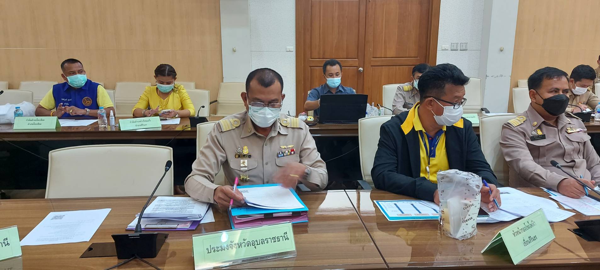 สำนักงานประมงจังหวัดอุบลราชธานีร่วมประชุมเพื่อพิจารณาบริหารจัดการน้ำเขื่อนปากมูล..คลิก