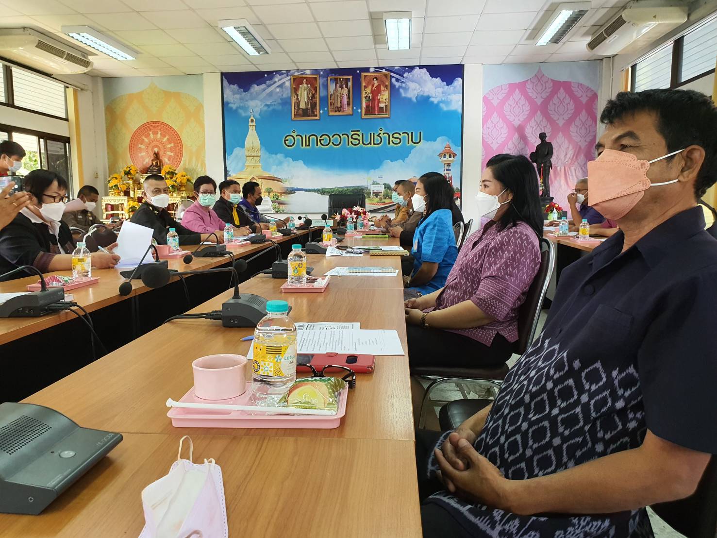 ประมงอำเภอวารินชำราบ ร่วมประชุมหัวหน้าส่วนราชการ อำเภอวารินชำราบ ประจำเดือน กุมภาพันธ์ 2565         ..คลิก