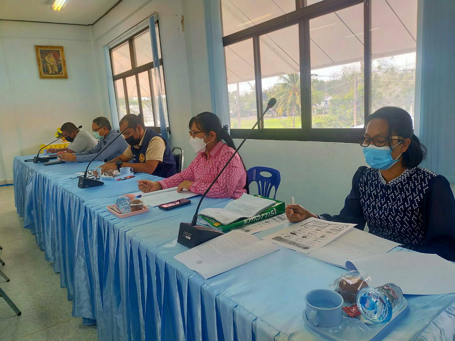 ร่วมประชุมหัวหน้าอำเภอป่าพะยอม และประชาสัมพันธ์การสร้างการรับรู้เพื่อป้องกันและลดผลกระทบจากภัยแล้ง..คลิก