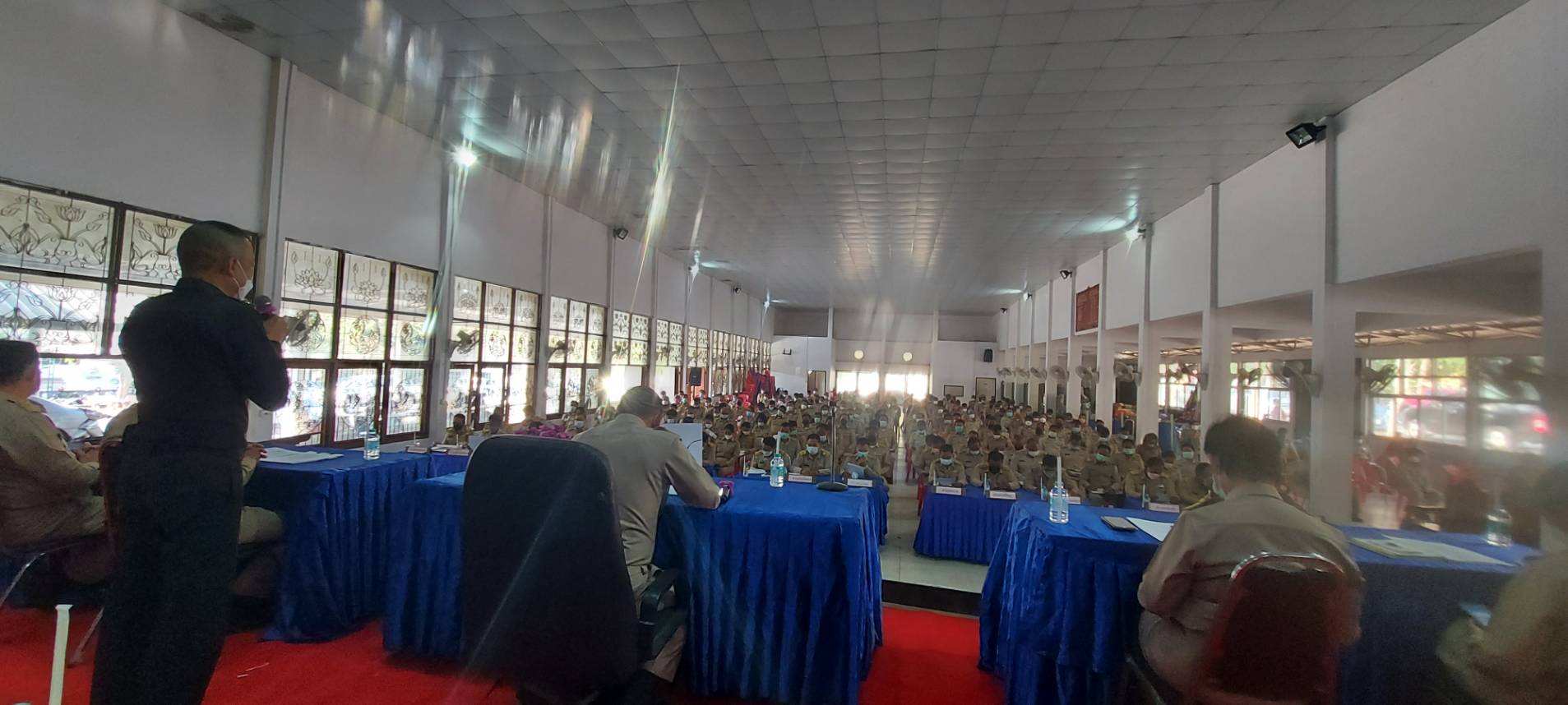 ประมงอำเภอวารินชำราบ ร่วมประชุมกำนัน  ผู้ใหญ่บ้านอำเภอวารินชำราบ ประจำเดือน กุมภาพันธ์ 2565 ..คลิก