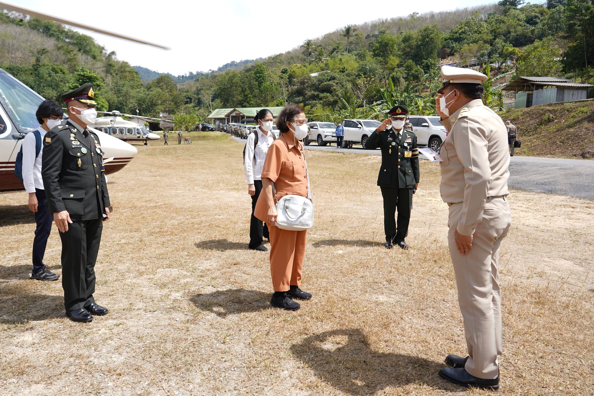 รับเสด็จสมเด็จพระเทพพระกนิษฐาธิราชเจ้า กรมสมเด็จพระเทพรัตนราชสุดาฯ สยามบรมราชกุมารี วันที่ 31 มกราคม 2565