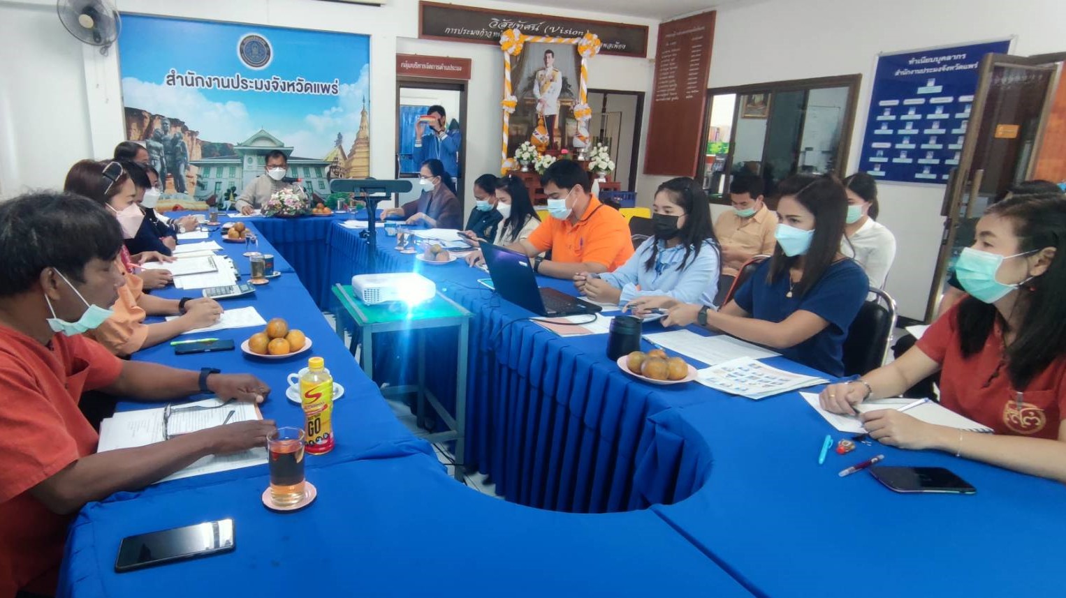 ประชุมคณะกรรมการขับเคลื่อนนโยบายของกรมประมง ( Fisheries Co-ordinator: FC ) ประจำเดือน มกราคม 2565..คลิก