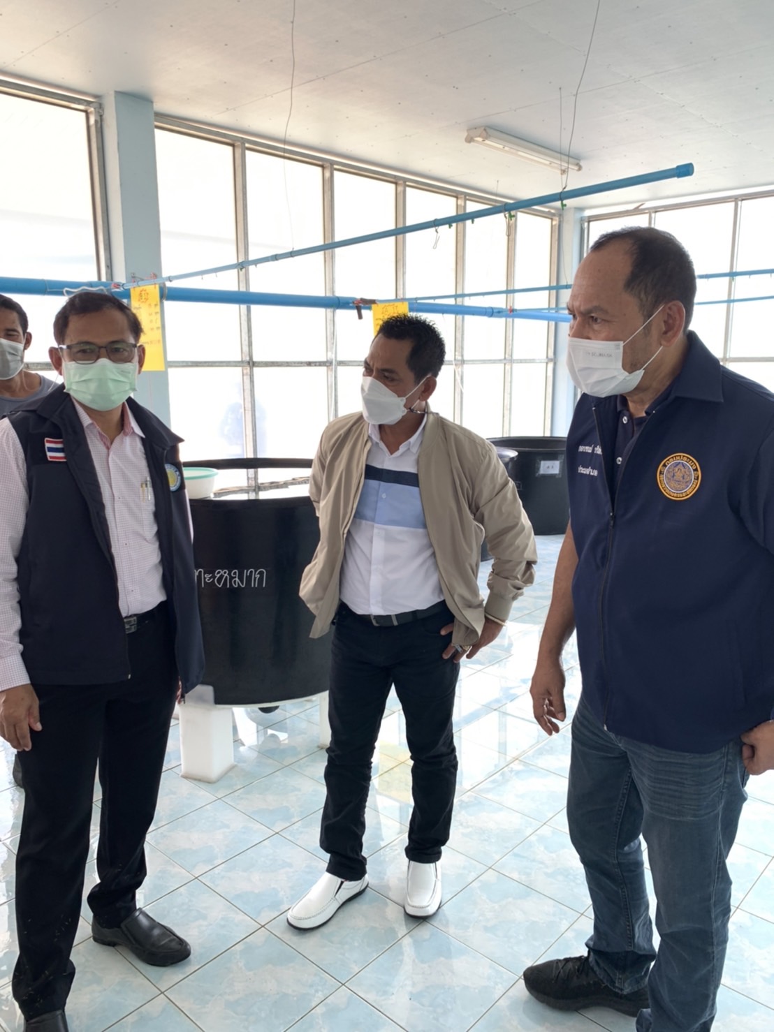 ประมงจังหวัดพัทลุง ลงพื้นที่อำเภอปากพะยูน เพื่อตรวจเยี่ยม โรงเพาะพันธุ์กุ้งก้ามกราม ธนาคารสัตว์น้ำชุมชน