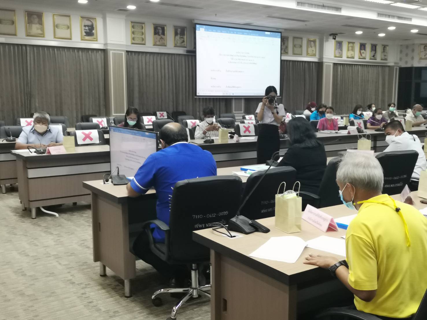 ประชุมตรวจสอบพัสดุประจำปีของจังหวัดพัทลุง ประจำปีงบประมาณ พ.ศ.2563