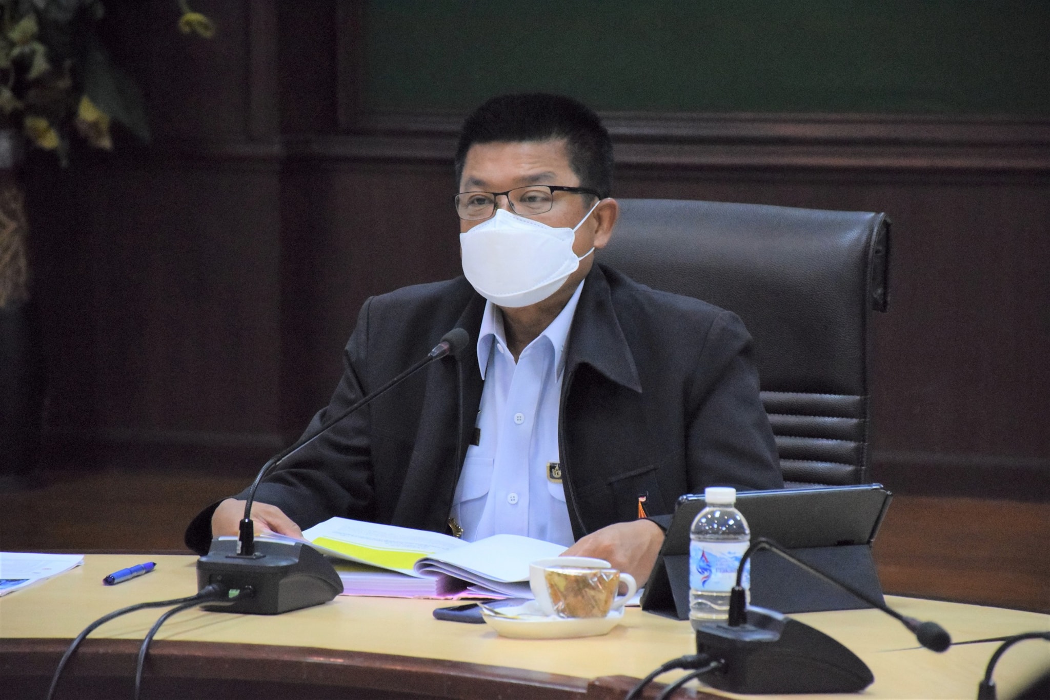 นายบัญชา สุขแก้ว รองอธิบดีกรมประมง เข้าร่วมการประชุมคณะกรรมการมาตรการทางปกครอง..คลิก