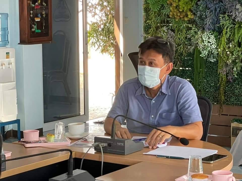 การประชุมคณะทำงานแก้ไขปัญหากุ้งทะเลในพื้นที่ ครั้งที่ 2/2565