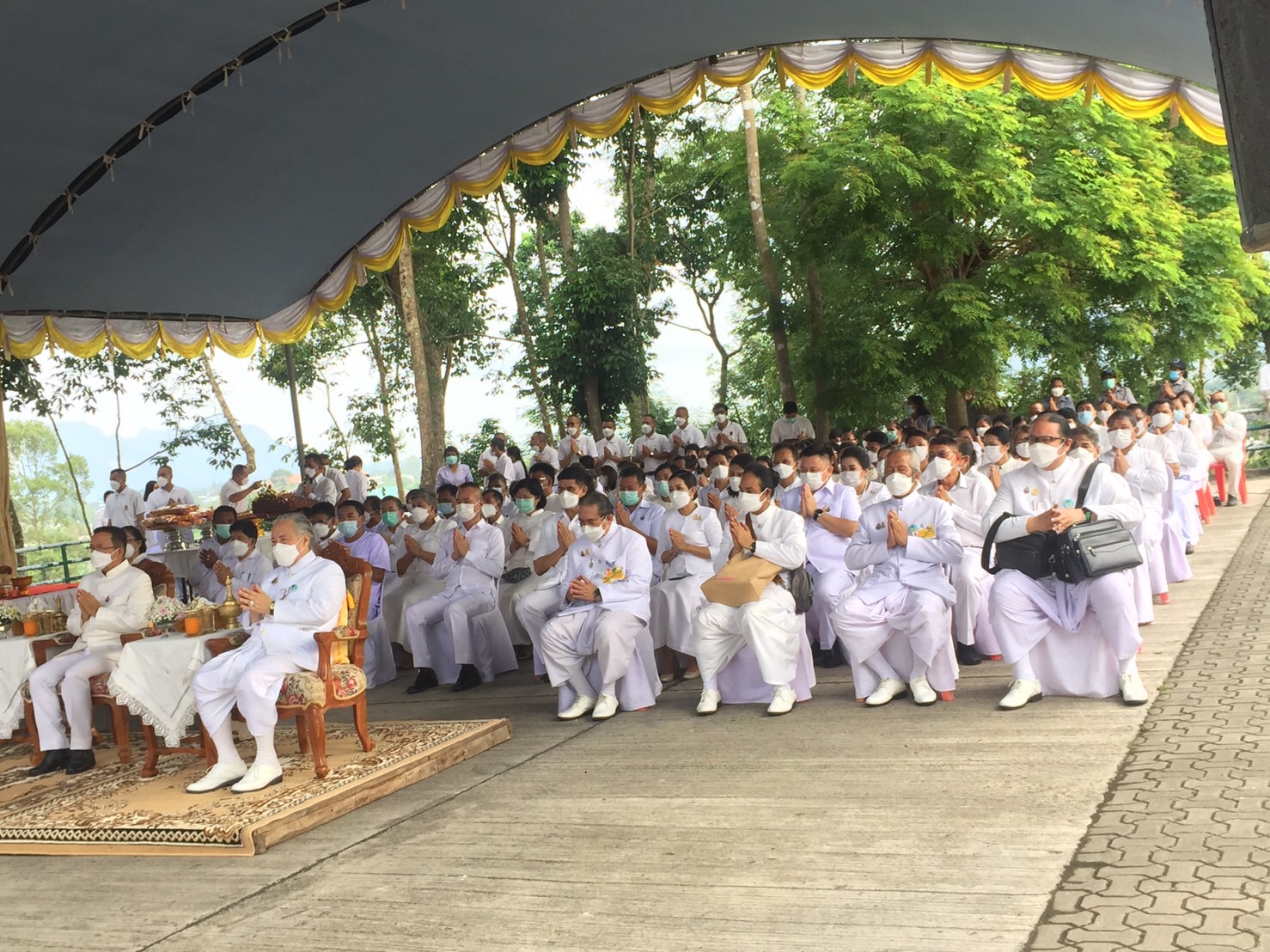 ประมงจังหวัดพัทลุง ร่วมเข้าพิธีบวงสรวงศาลหลักเมือง จังหวัดพัทลุง (พิธีพราหมณ์)และพิธีปลุกเสกท้าวจตุโลกบาล (พิธีสงฆ์)..คลิก