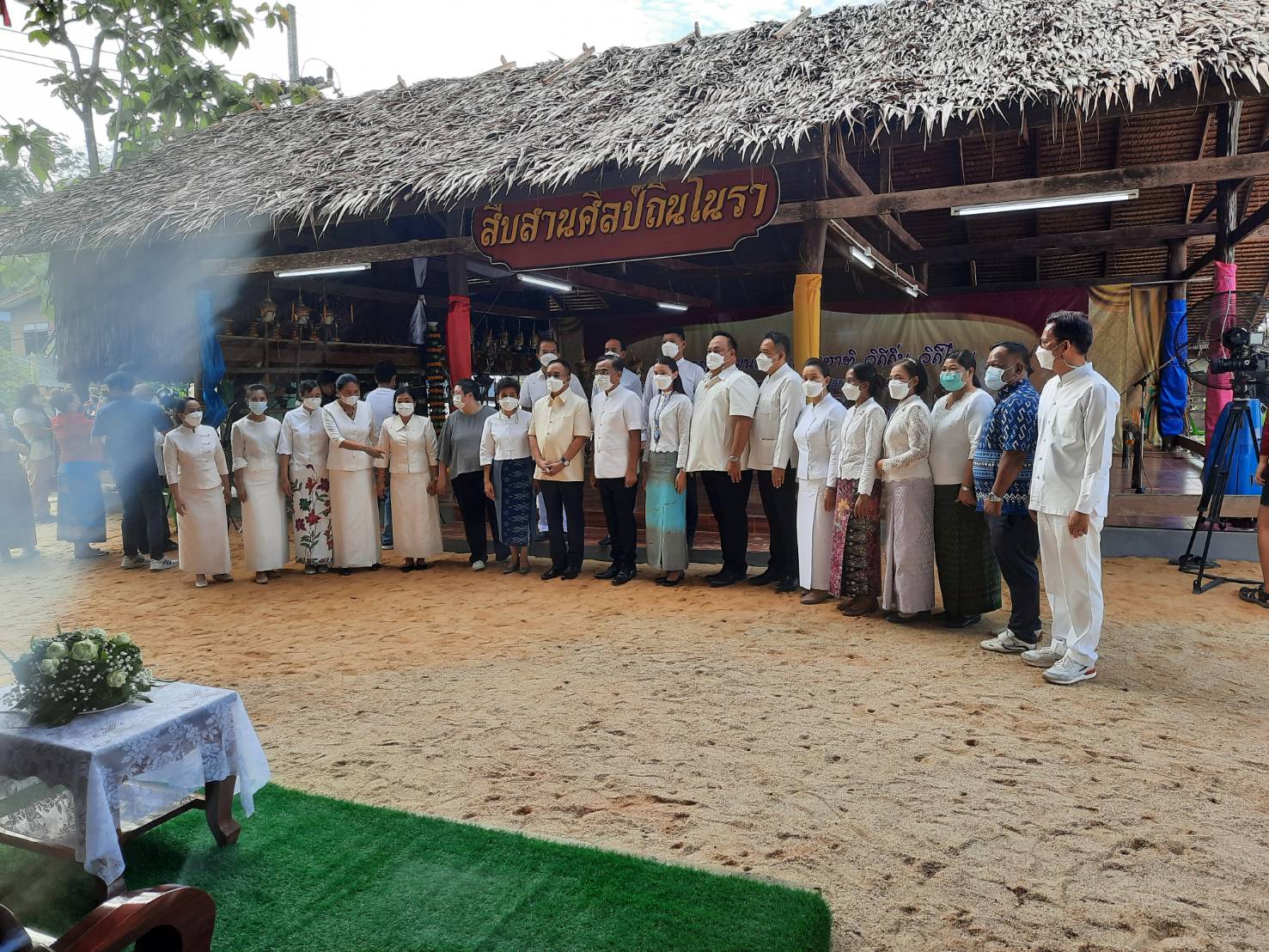ปฎิบัติงานตรวจประเมินมาตรฐานด้านสุขอนามัยในเรือประมง อำเภอท่าชนะ