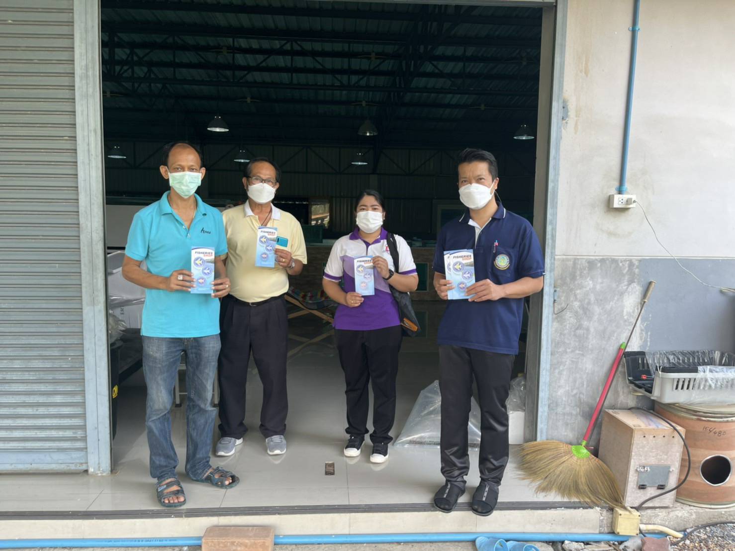 (อ.บางใหญ่) การรับสมัครเกษตรกรเข้าร่วมโครงการ GAP และประชาสัมพันธ์ระบบ Fisheries shop..คลิก
