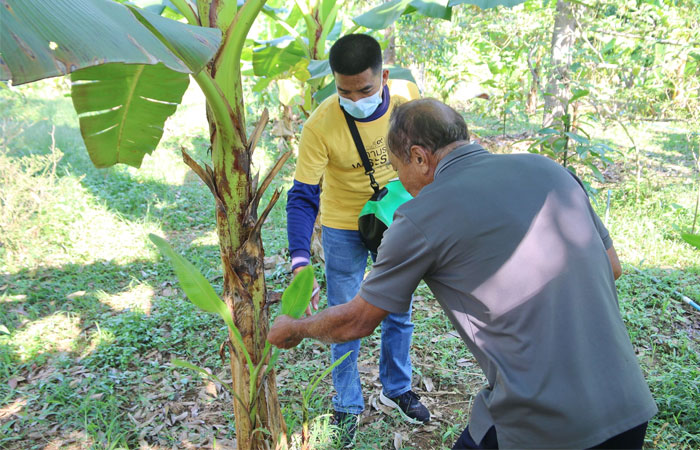 ลงพื้นที่ศูนย์เรียนรู้เศรษฐกิจพอเพียง(การทำเกษตรผสมผสาน) ของนายนวน รอดเจริญ ราษฎร หมู่ที่ 8 ต.คลองขุด อ.ท่าใหม่ จ.จันทบุรี..คลิก