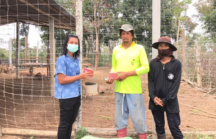 ลงพื้นที่ติดตามผลการดำเนินงานโครงการส่งเสริมการเลี้ยงกวางของเกษตรกรในพื้นที่ขยายผล..คลิก