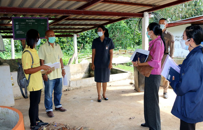 ลงพื้นที่โครงการถ่ายทอดองค์ความรู้สู่เยาวชนโรงเรียนในพื้นที่ศูนย์ศึกษาการพัฒนาอ่าวคุ้งกระเบนฯ ปีงบประมาณ 2565..คลิก