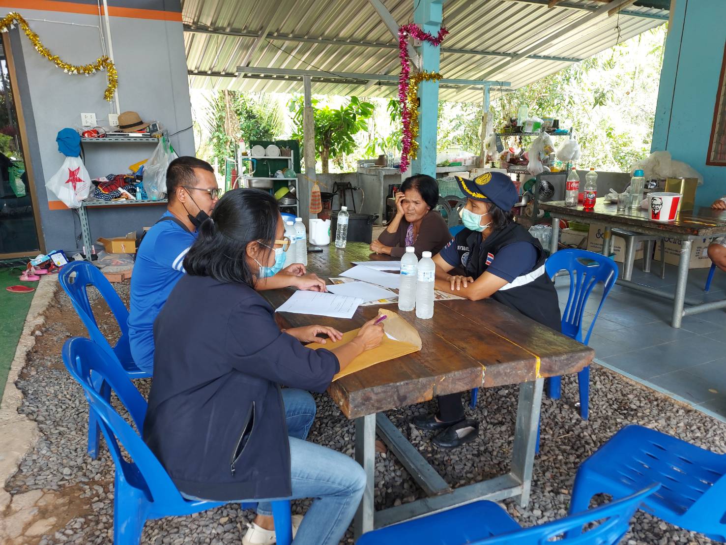 กลุ่มบริหารจัดการด้านการประมง ลงพื้นที่ติดตามและตรวจสอบฟาร์มเลี้ยงจระเข้ อำเภอตะโหมด และอำเภอป่าบอน